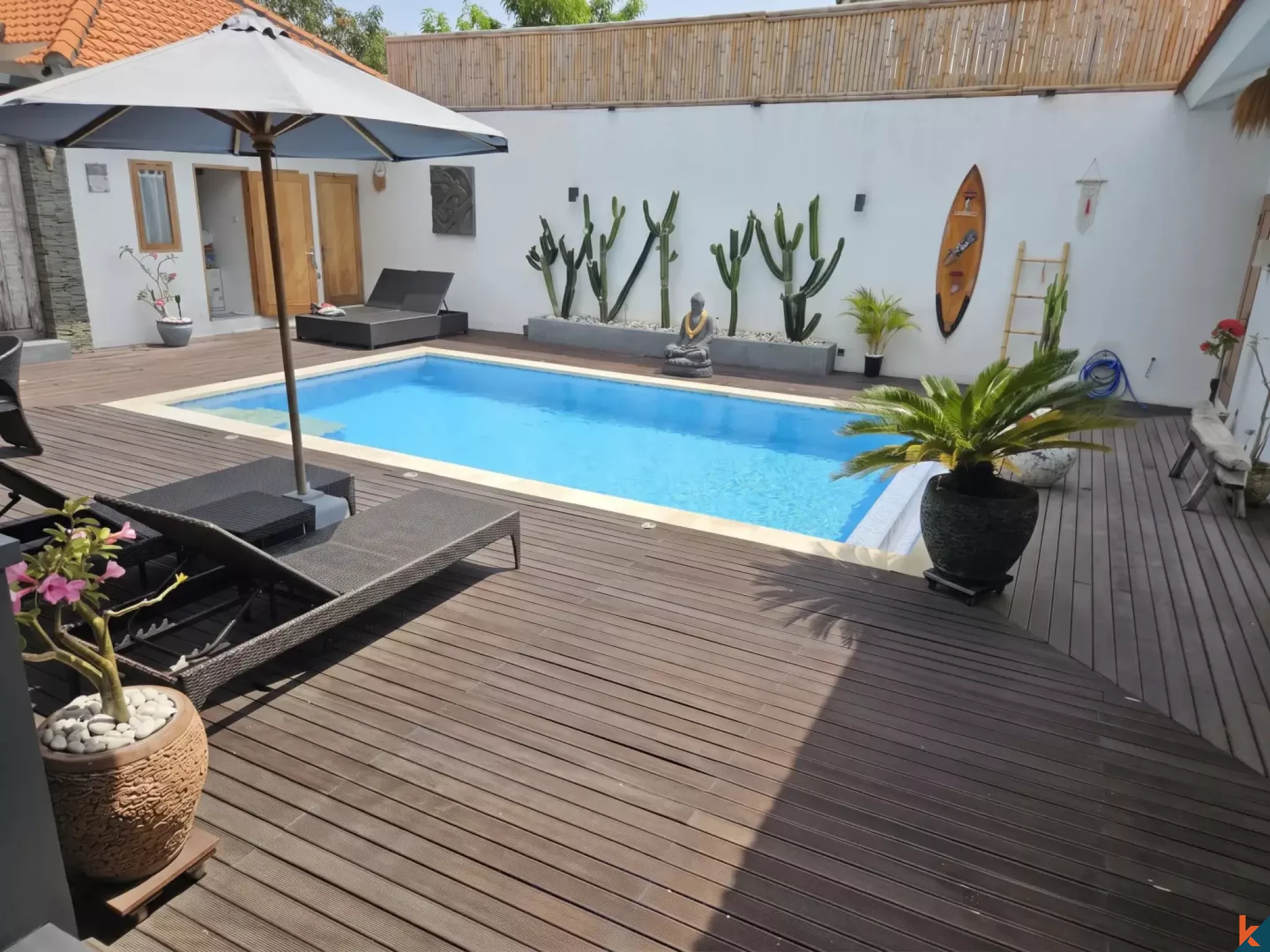 Beautiful 2-Bedroom Villa with Large Pool in Seminyak