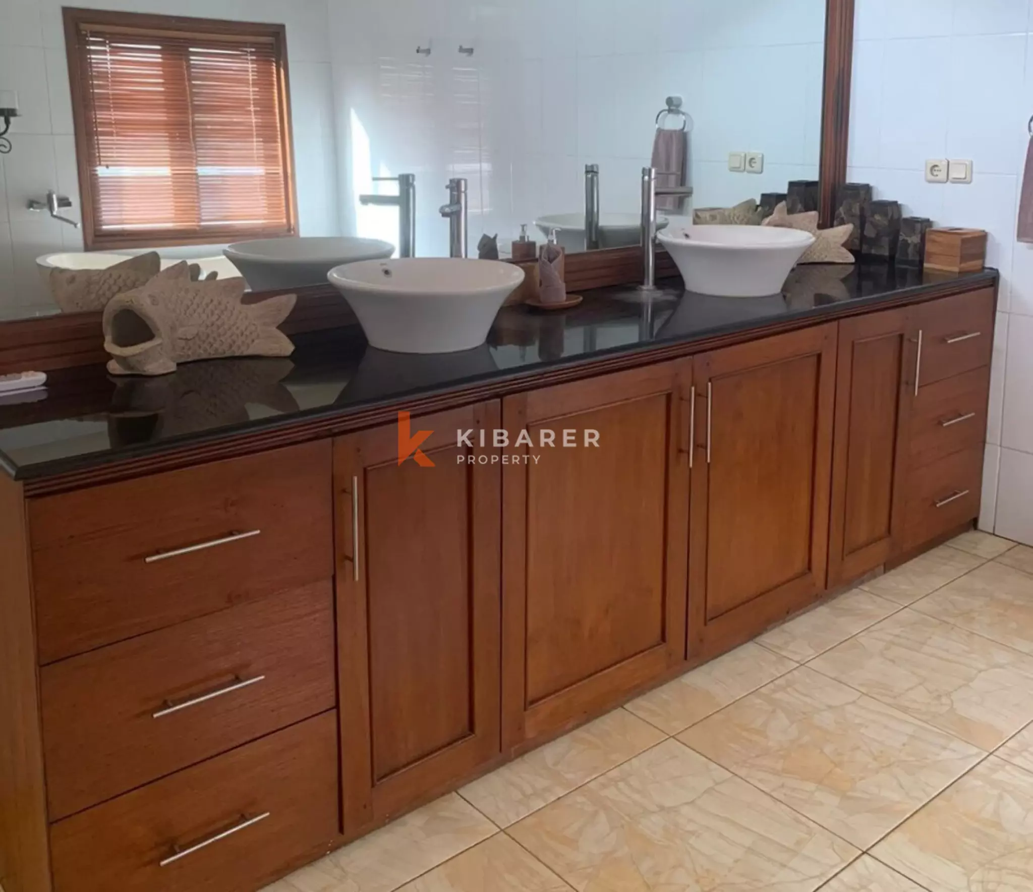 Refuge tropical – Villa de trois chambres avec piscine privée à Umalas