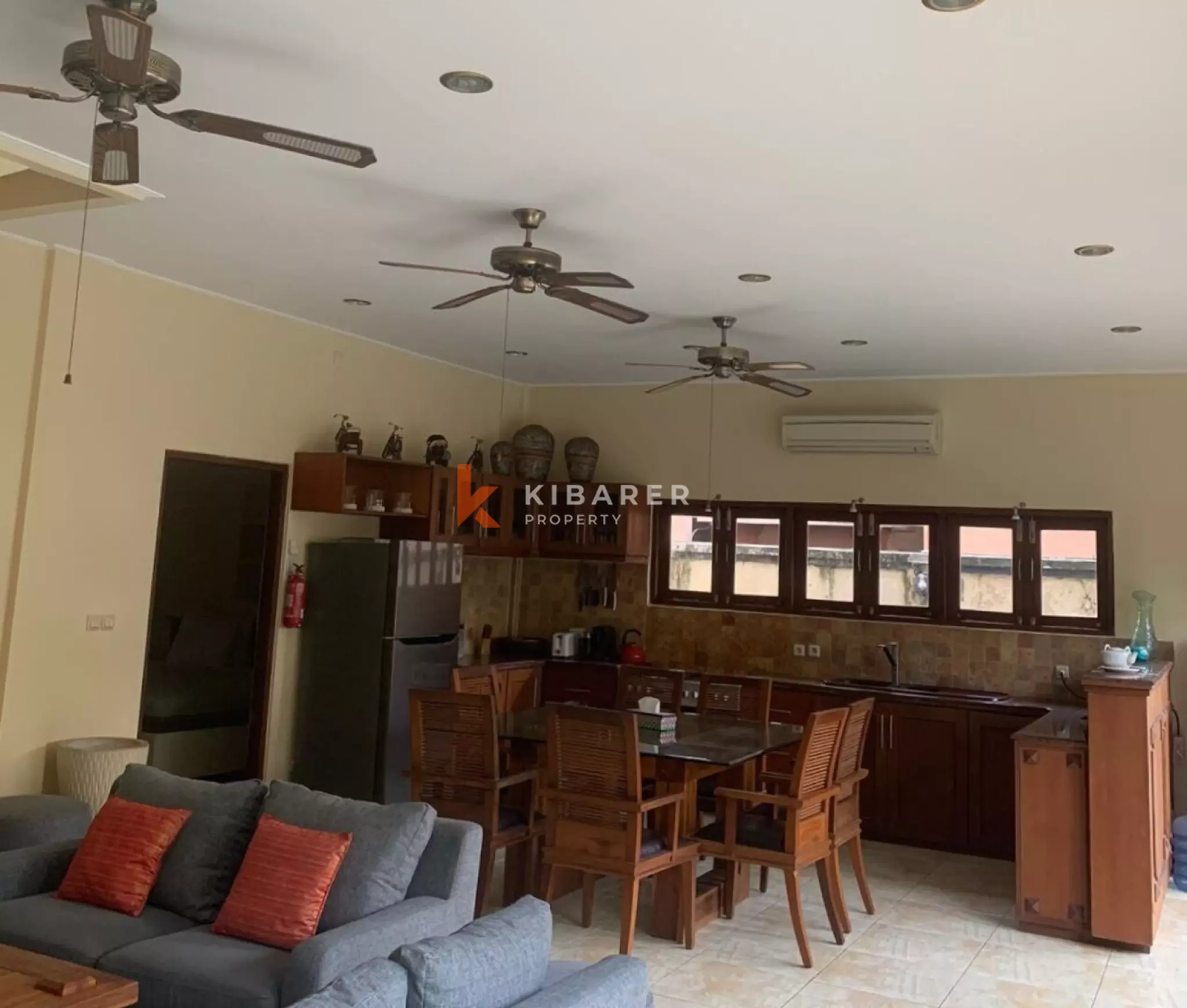 Refuge tropical – Villa de trois chambres avec piscine privée à Umalas