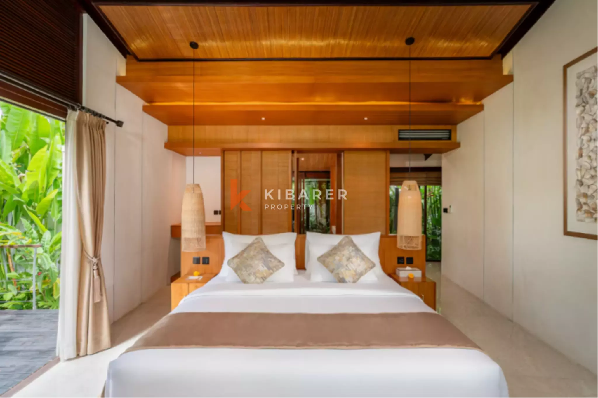 Understated Luxury Three Bedroom Villa with Sauna & Gym in Canggu