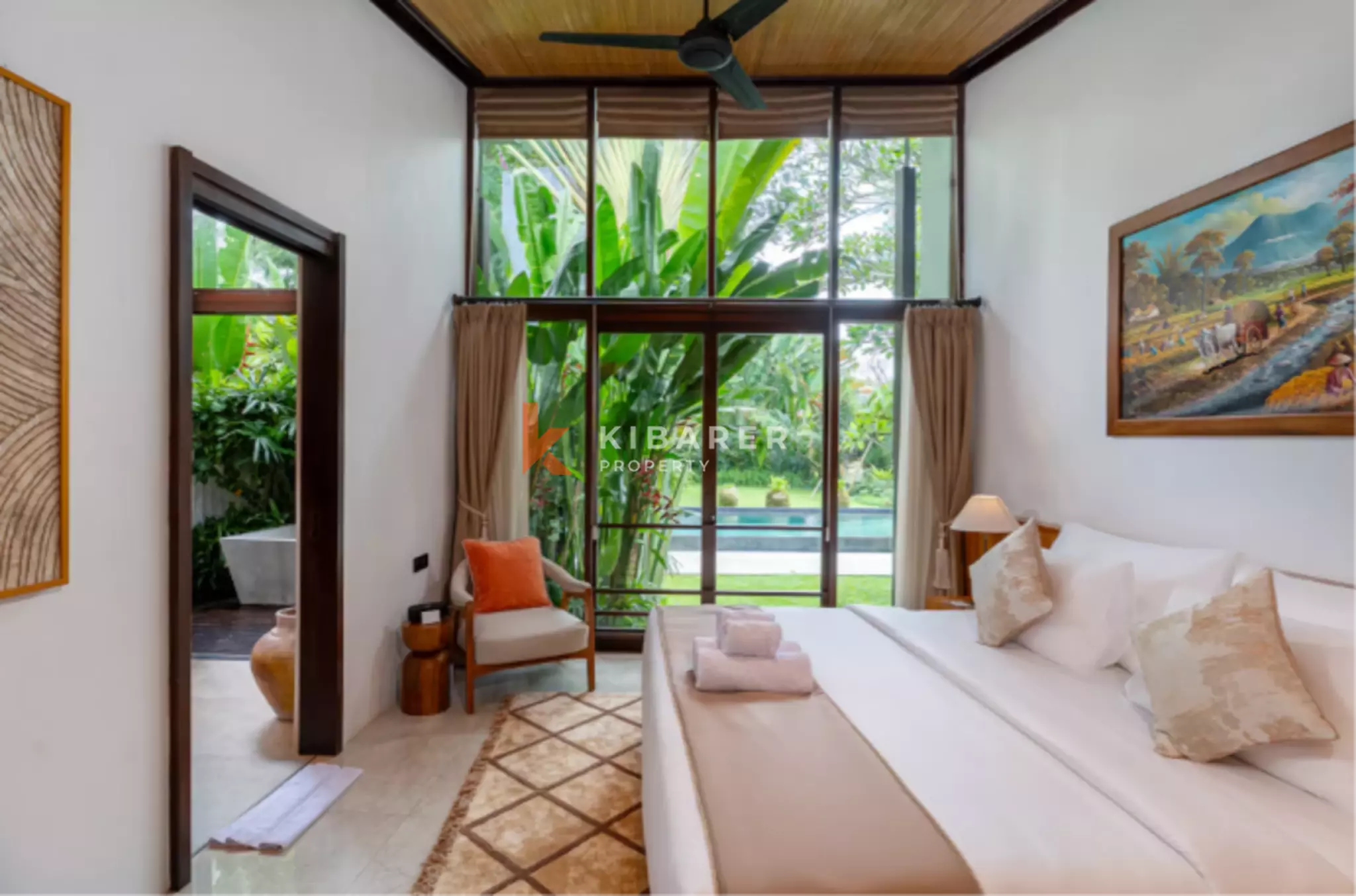 Understated Luxury Three Bedroom Villa with Sauna & Gym in Canggu