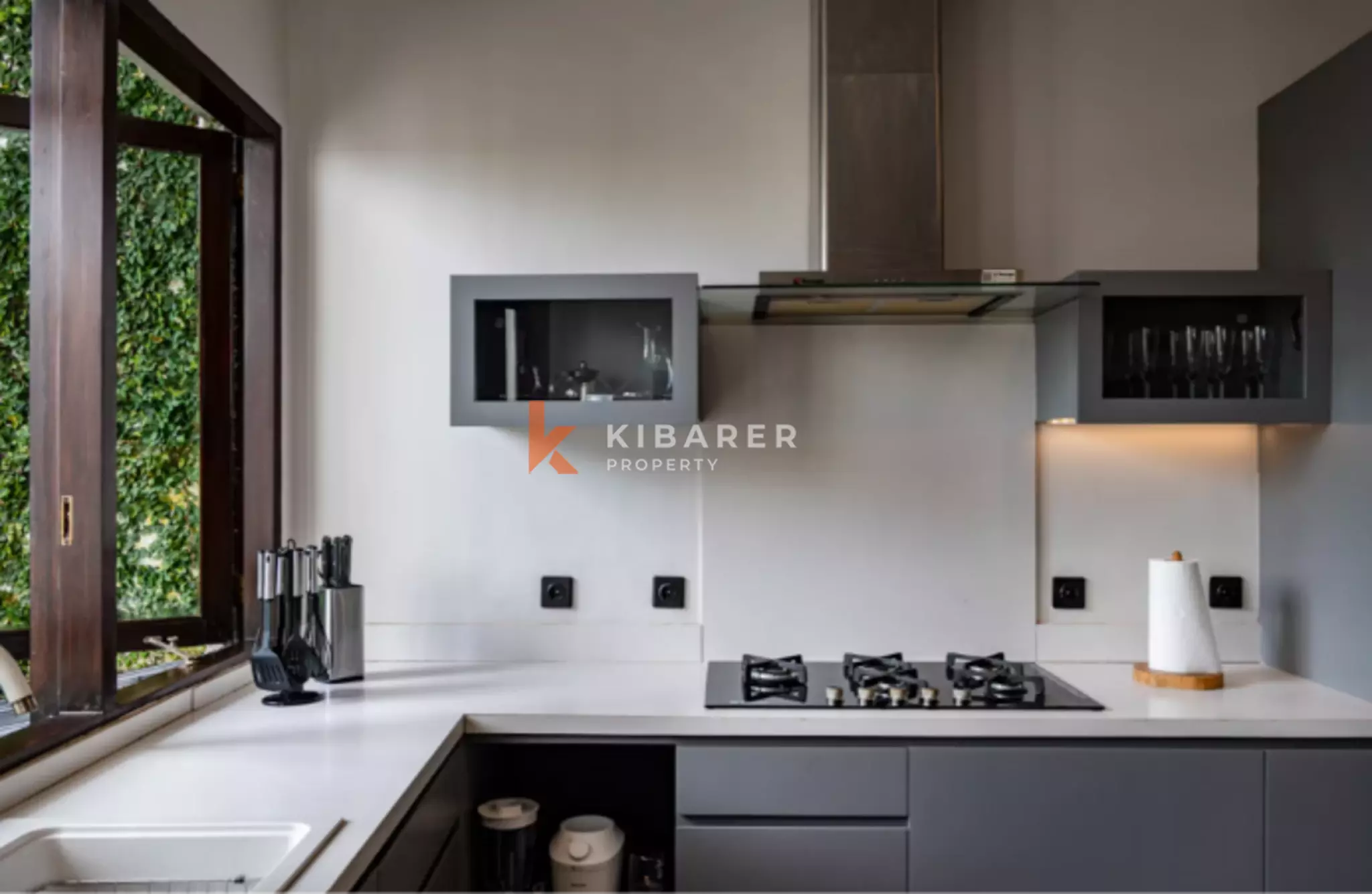 Understated Luxury Three Bedroom Villa with Sauna & Gym in Canggu