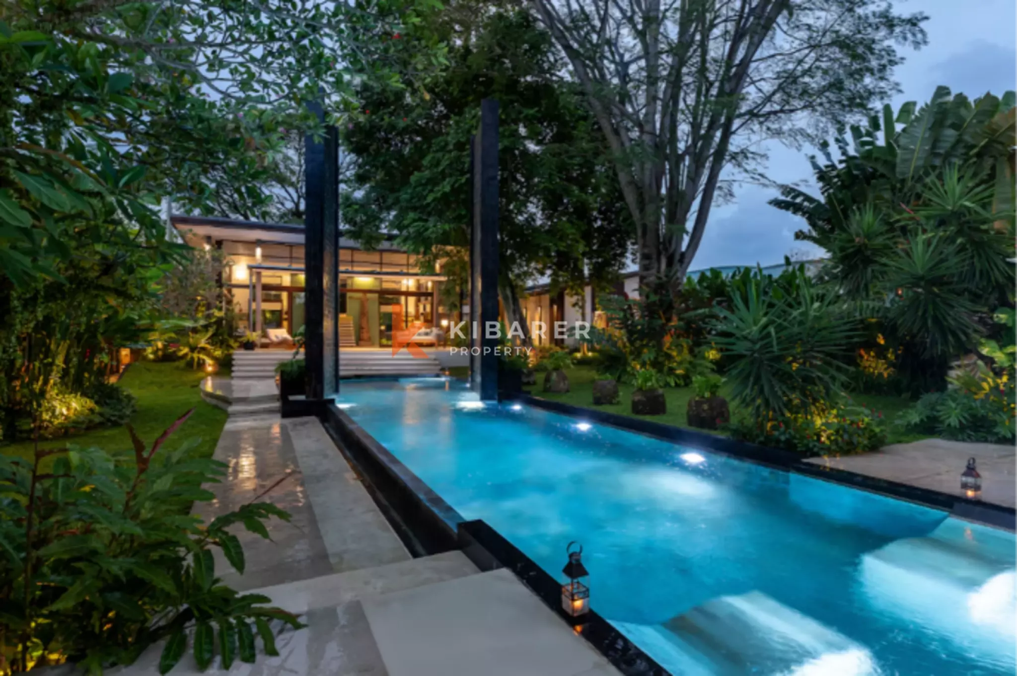 Understated Luxury Three Bedroom Villa with Sauna & Gym in Canggu