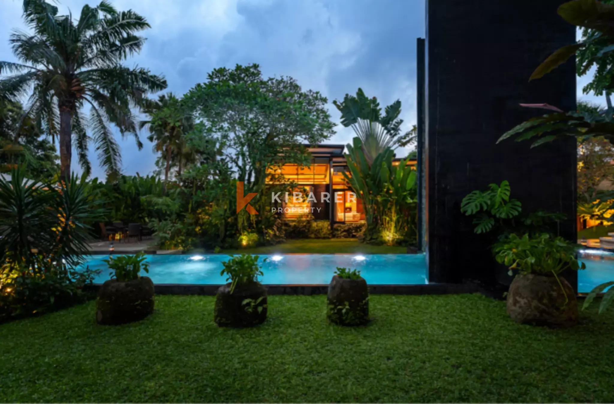 Understated Luxury Three Bedroom Villa with Sauna & Gym in Canggu