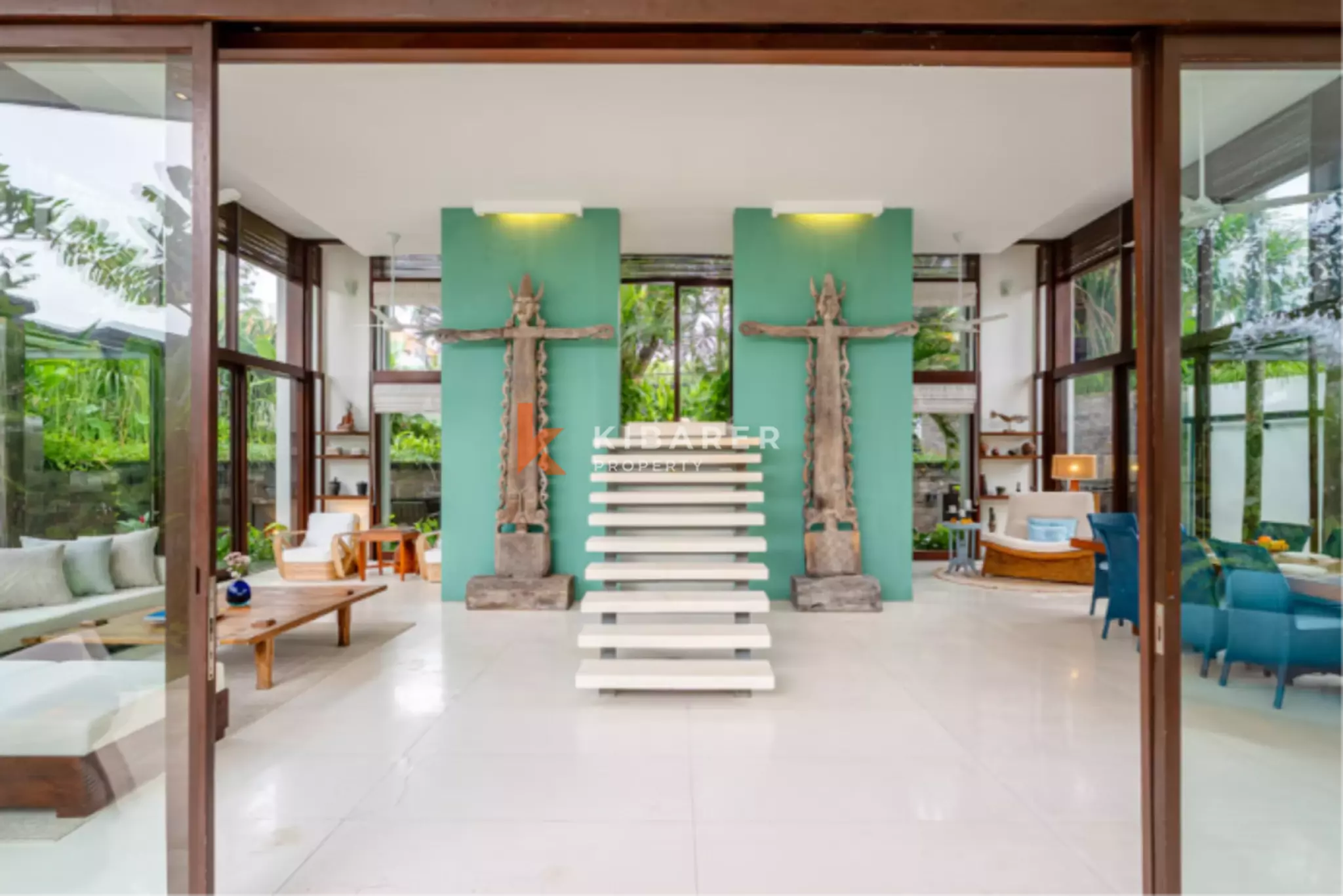 Understated Luxury Three Bedroom Villa with Sauna & Gym in Canggu