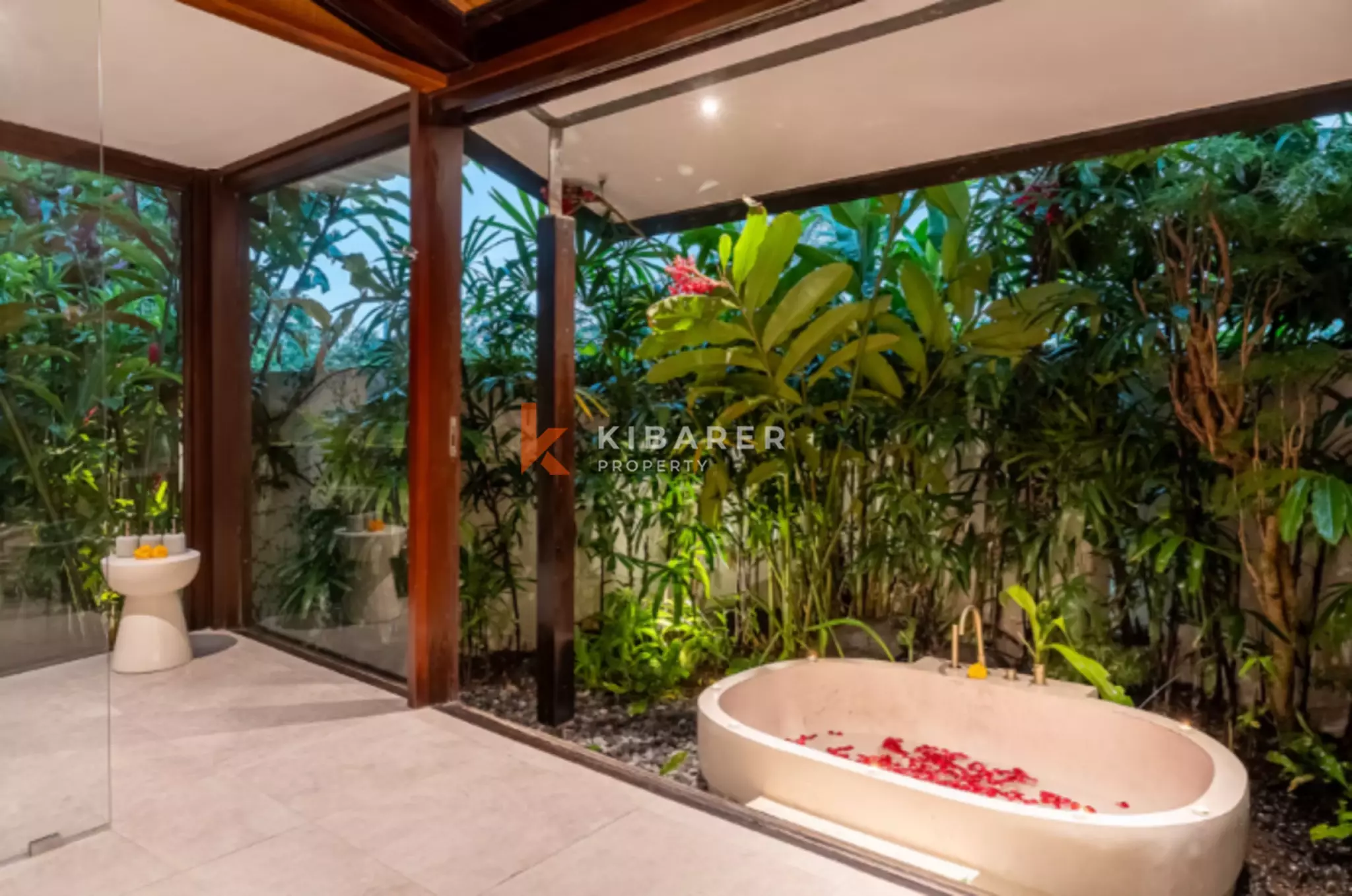 Understated Luxury Three Bedroom Villa with Sauna & Gym in Canggu