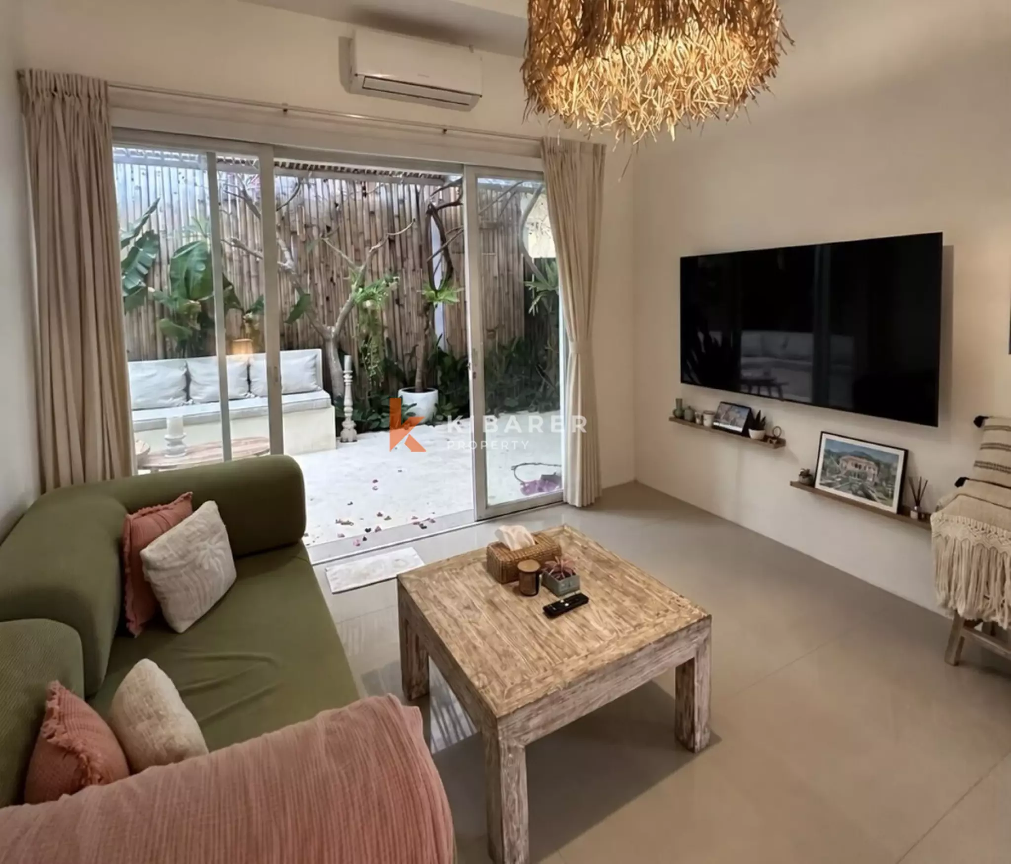 Relaxed Island Living in a Two Bedroom Villa with Dual Living Spaces in Berawa