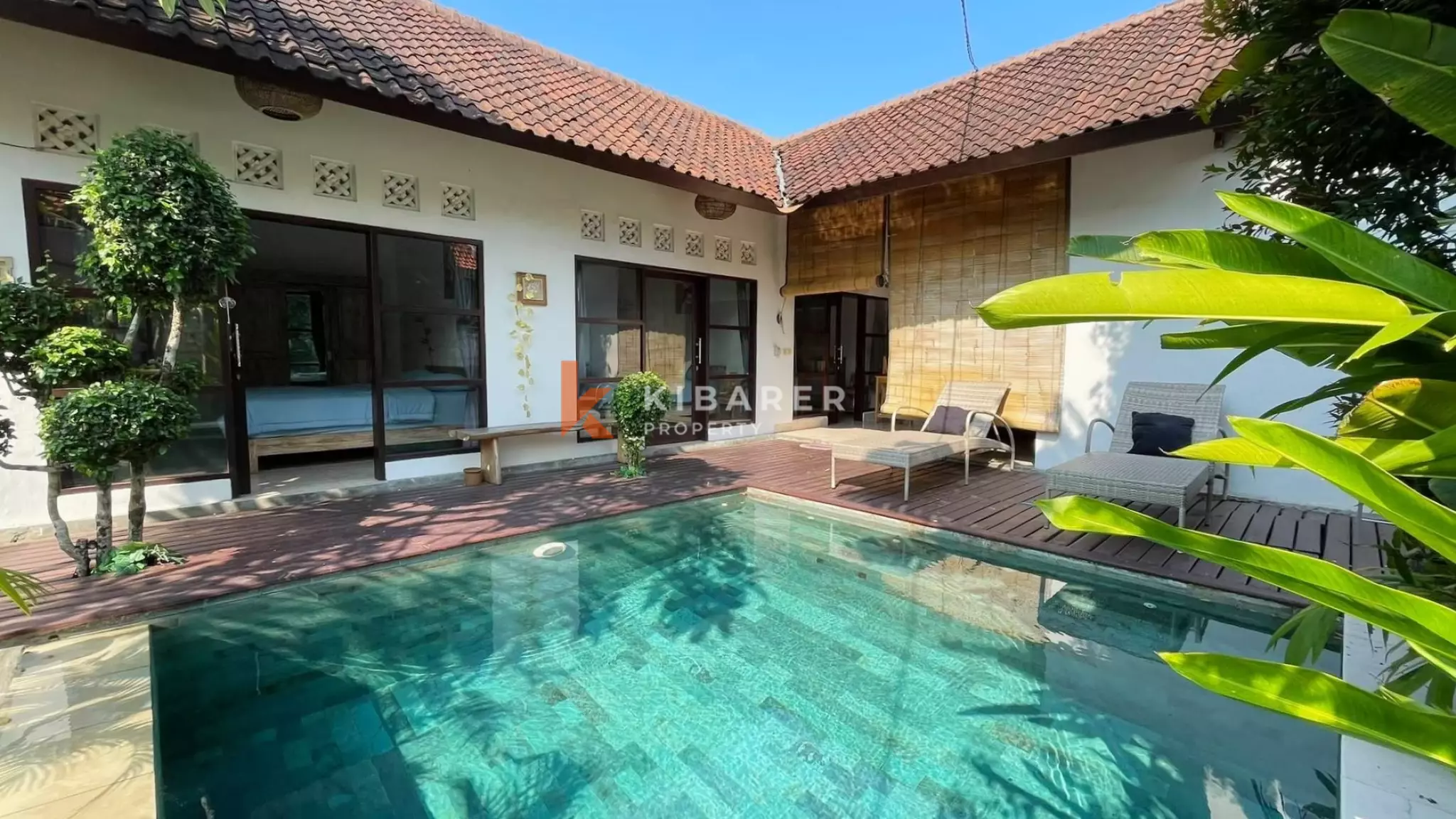 Villa de trois chambres avec piscine privée à Babakan, Canggu