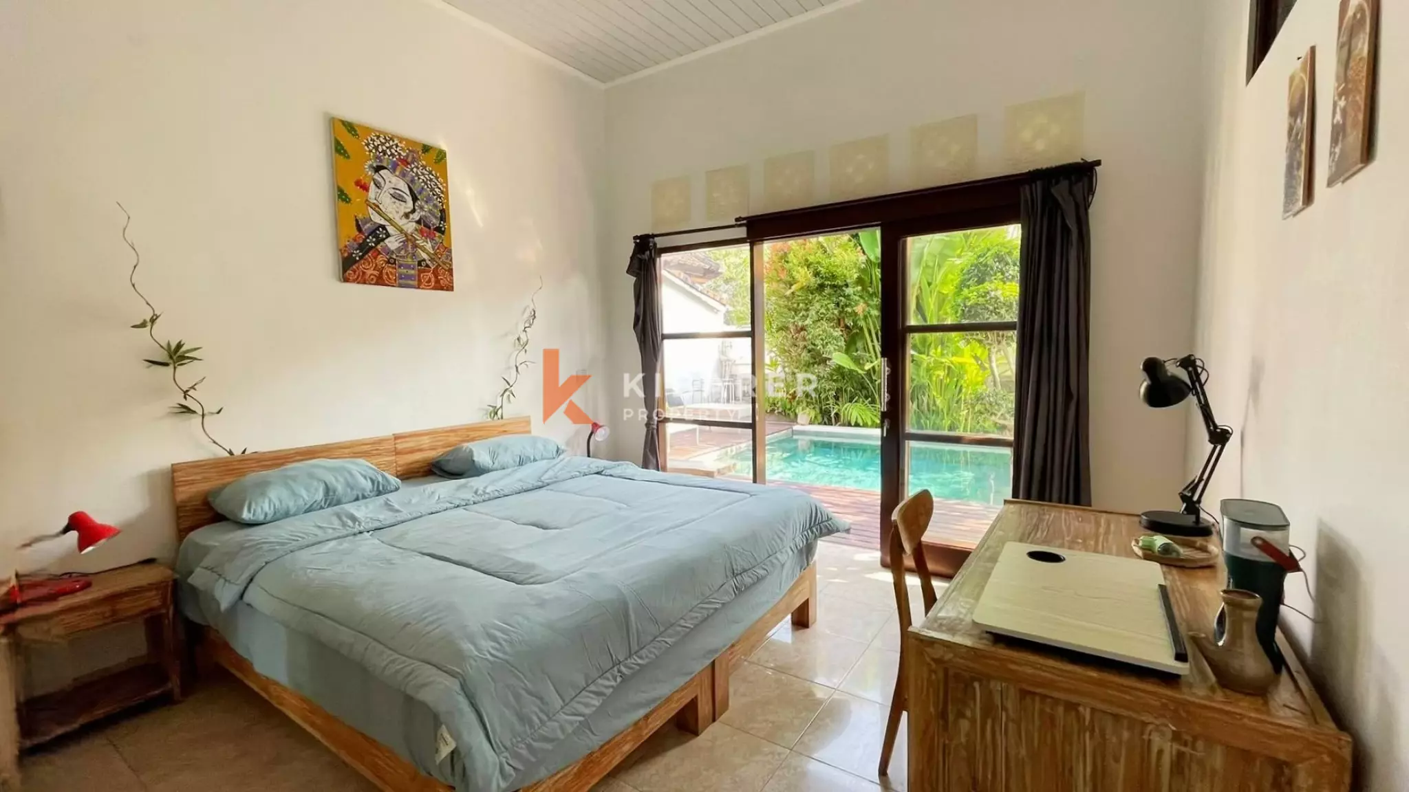 Villa de trois chambres avec piscine privée à Babakan, Canggu