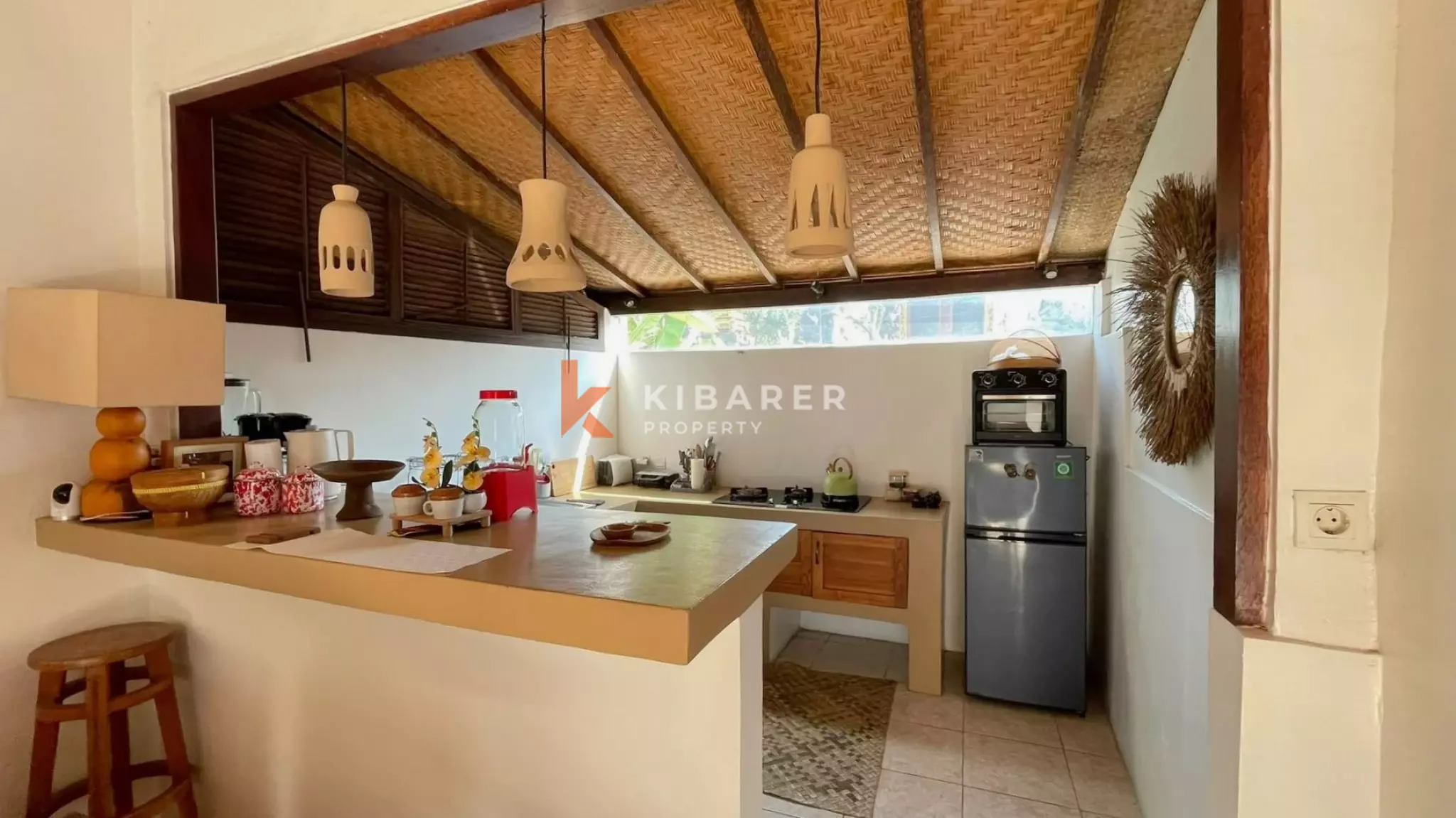 Villa de trois chambres avec piscine privée à Babakan, Canggu