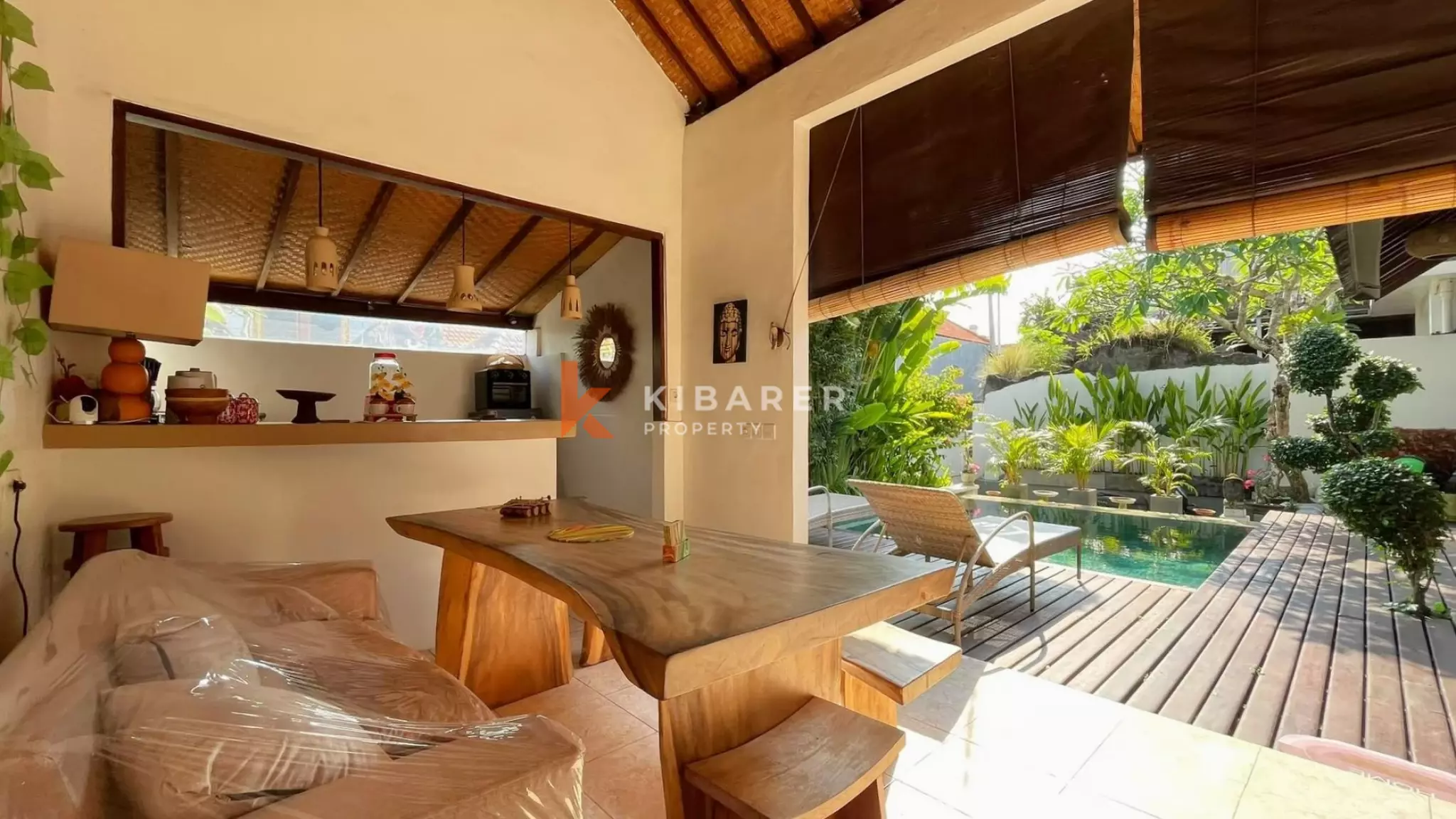 Villa de trois chambres avec piscine privée à Babakan, Canggu
