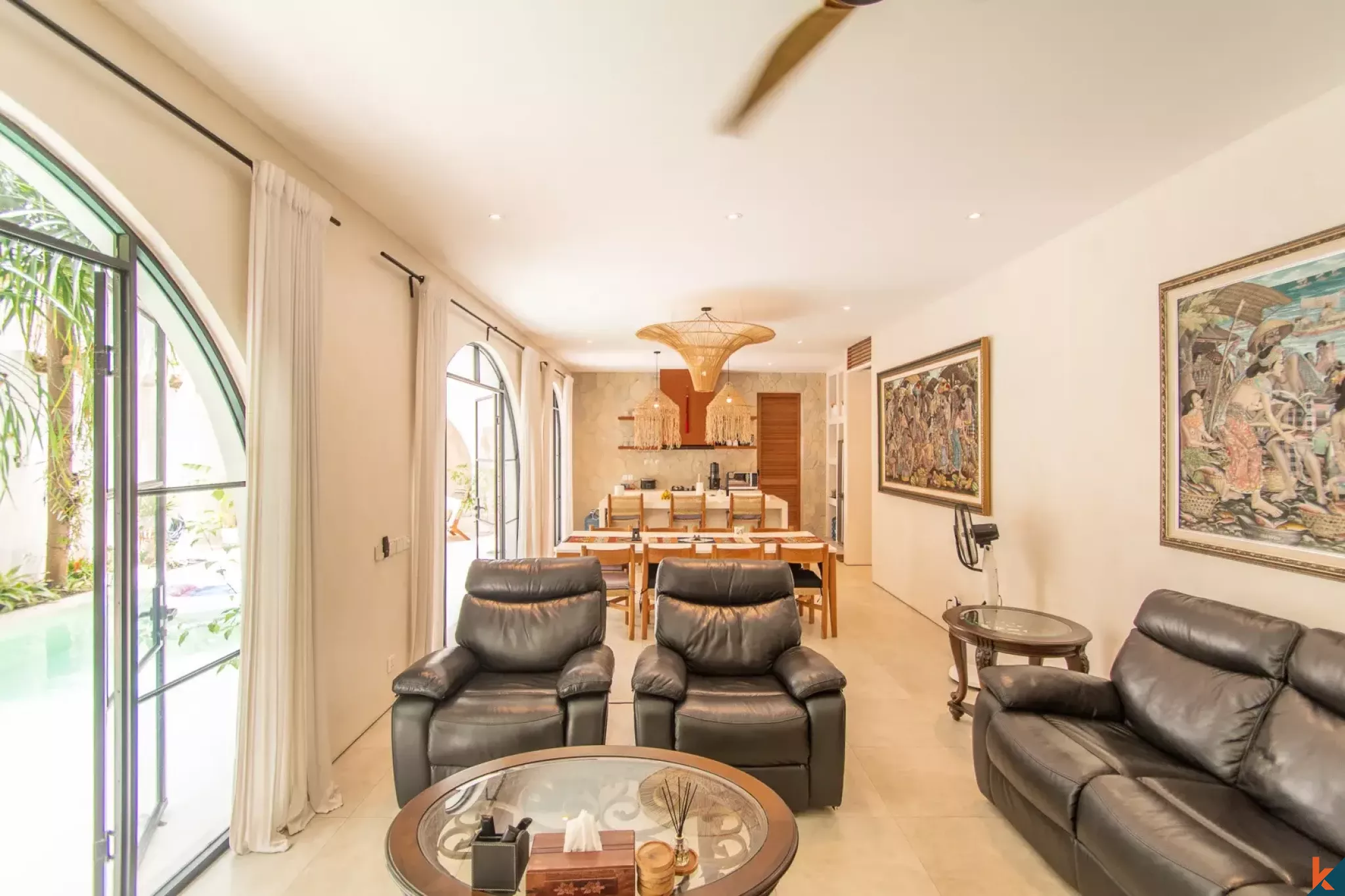 High quality five bedroom multilevel freehold villa for sale in Umalas I