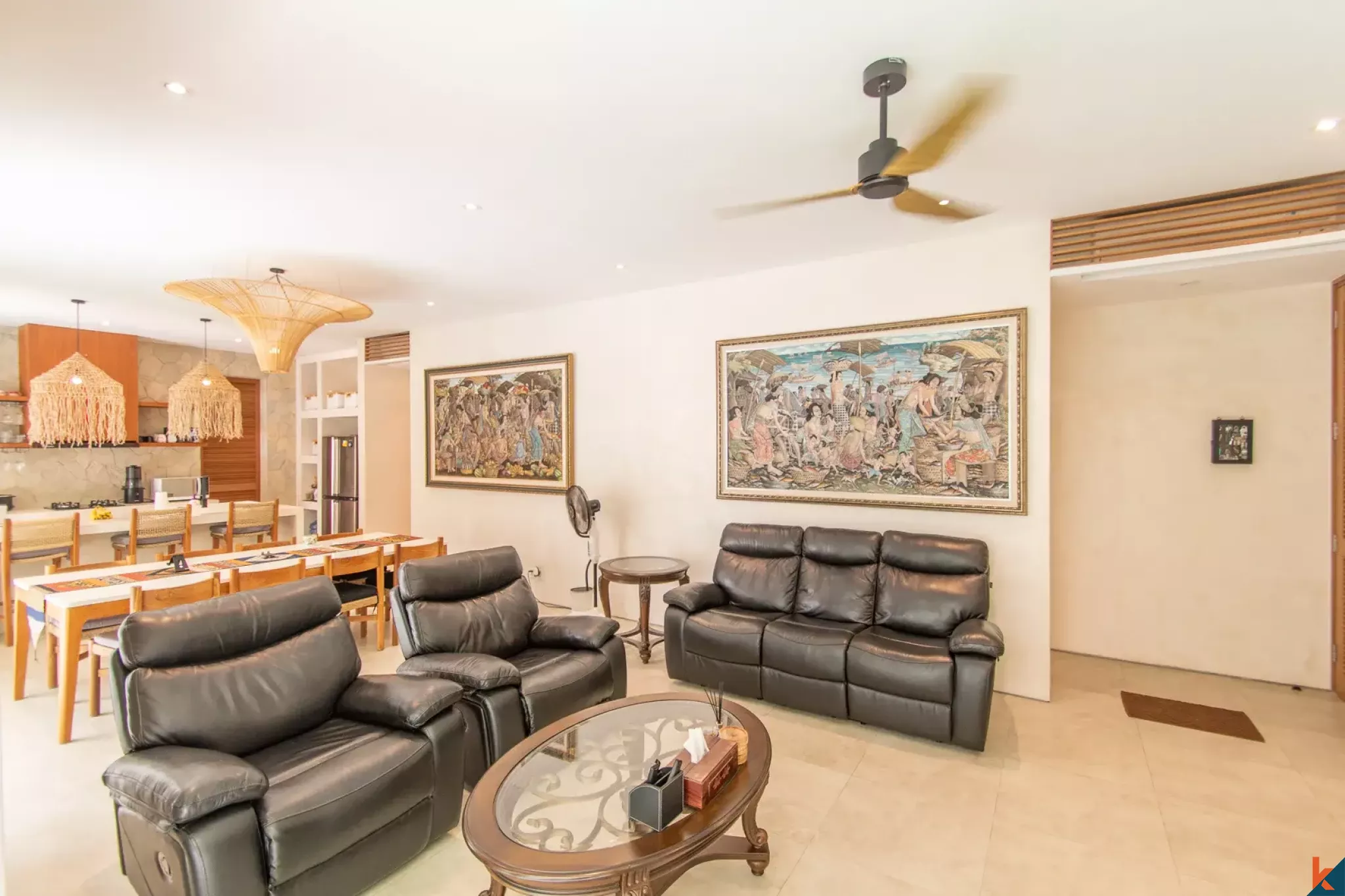 High quality five bedroom multilevel freehold villa for sale in Umalas I