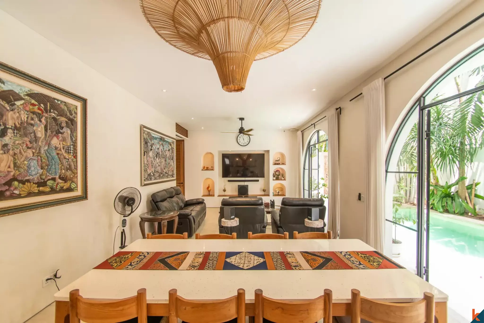 High quality five bedroom multilevel freehold villa for sale in Umalas I