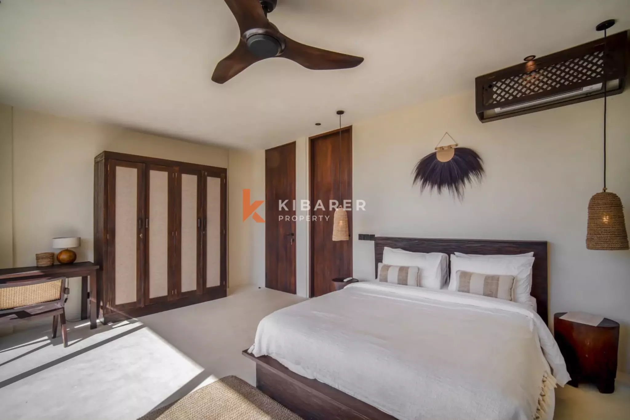 Bohemian-Chic Three Bedroom Villa with Rooftop Ocean and Sunset Views in Uluwatu