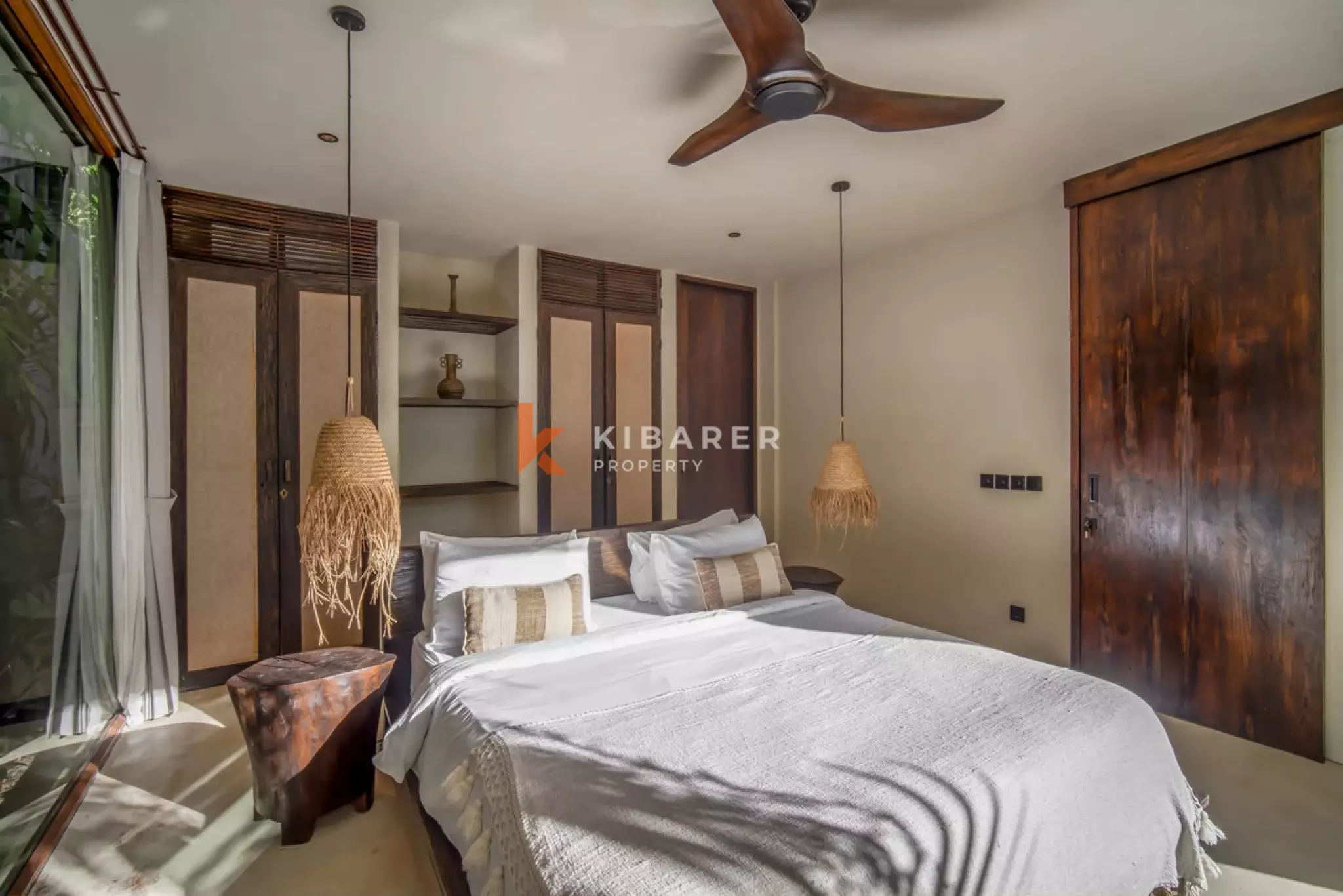 Bohemian-Chic Three Bedroom Villa with Rooftop Ocean and Sunset Views in Uluwatu