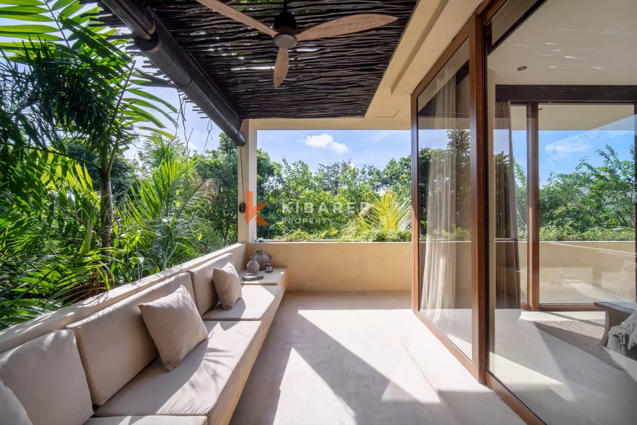 Bohemian-Chic Three Bedroom Villa with Rooftop Ocean and Sunset Views in Uluwatu