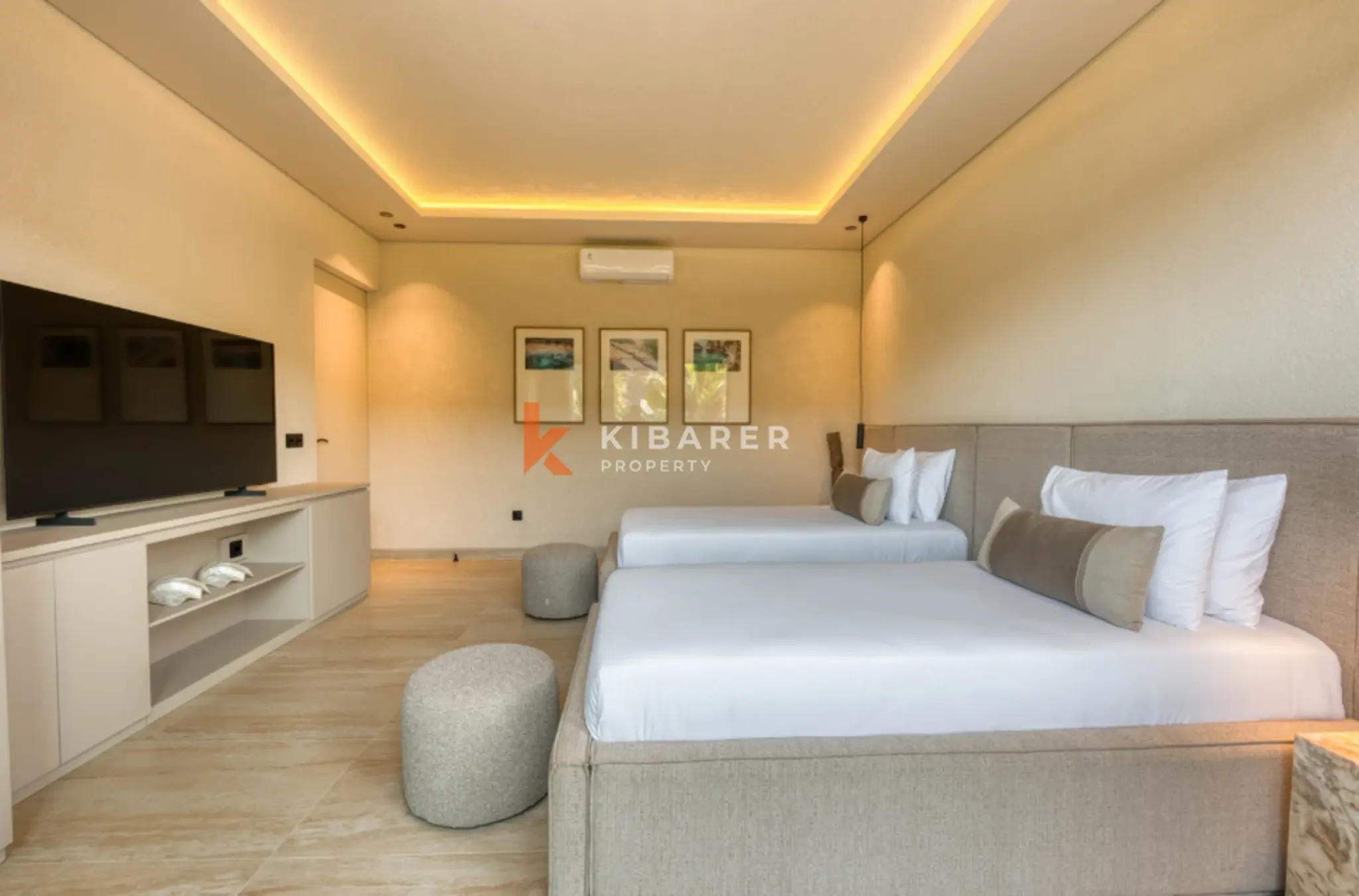 Keanggunan ala Eropa – Vila Mewah Empat Kamar Tidur di Umalas
