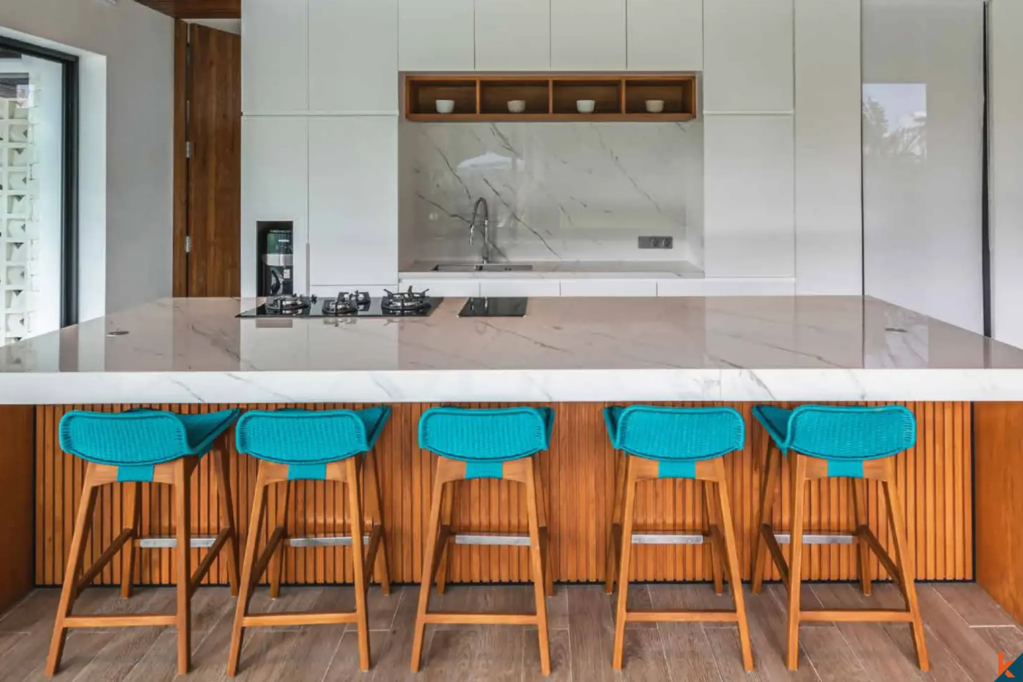 Luxury Five Bedroom Villa with Rice Field Views for Sale in Canggu - Tumbak Bayuh