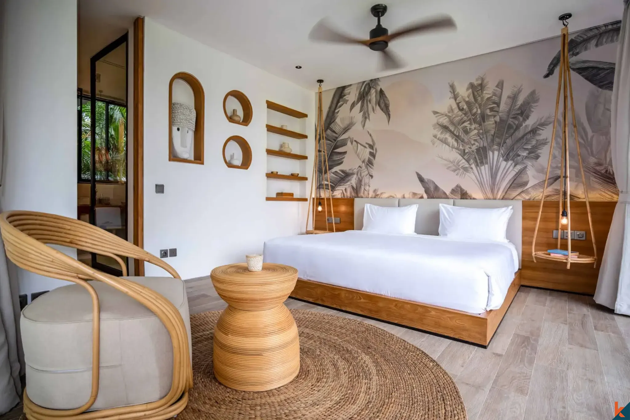 Luxury Five Bedroom Villa with Rice Field Views for Sale in Canggu - Tumbak Bayuh
