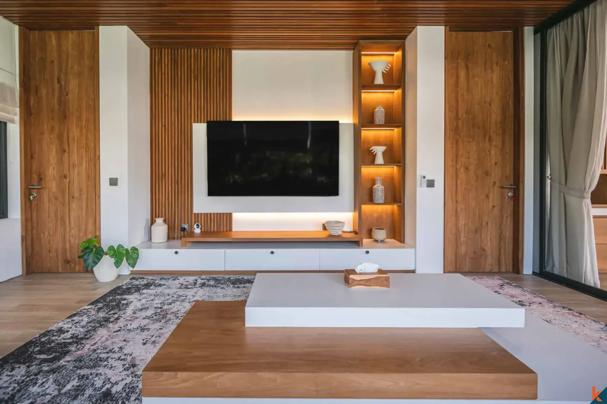 Luxury Five Bedroom Villa with Rice Field Views for Sale in Canggu - Tumbak Bayuh