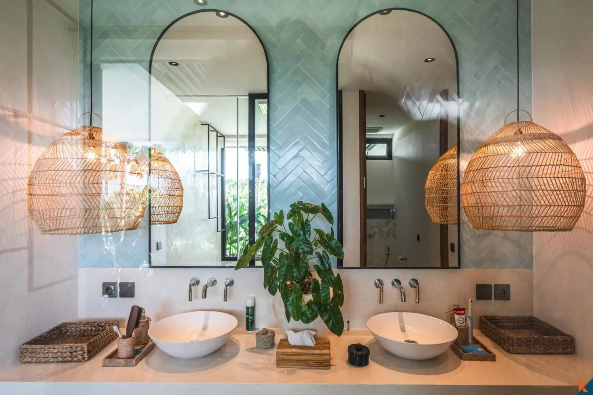 Luxury Five Bedroom Villa with Rice Field Views for Sale in Canggu - Tumbak Bayuh