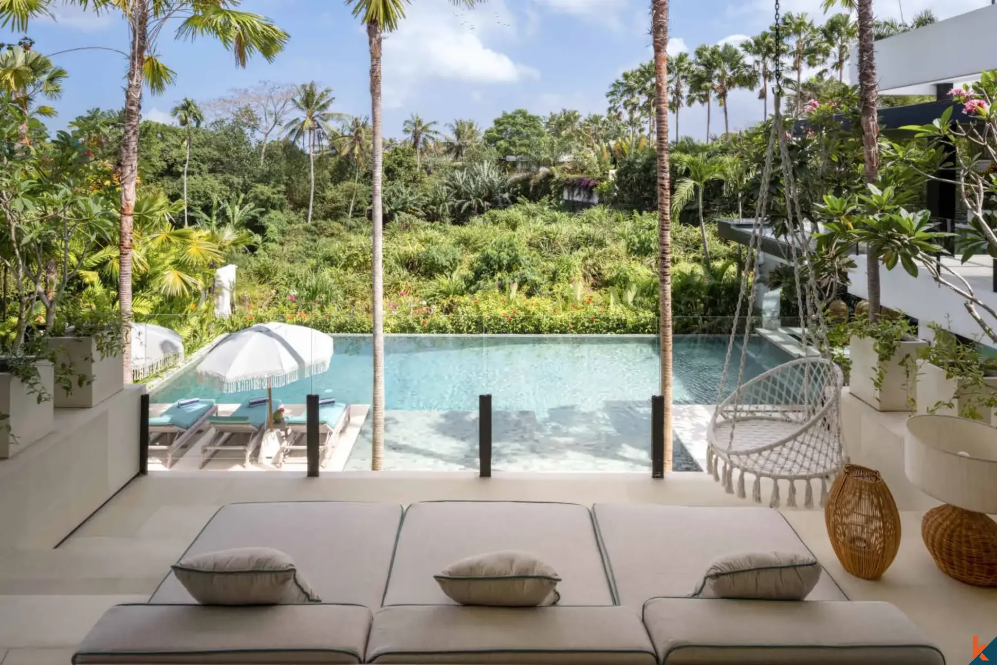 Luxury Five Bedroom Villa with Rice Field Views for Sale in Canggu - Tumbak Bayuh