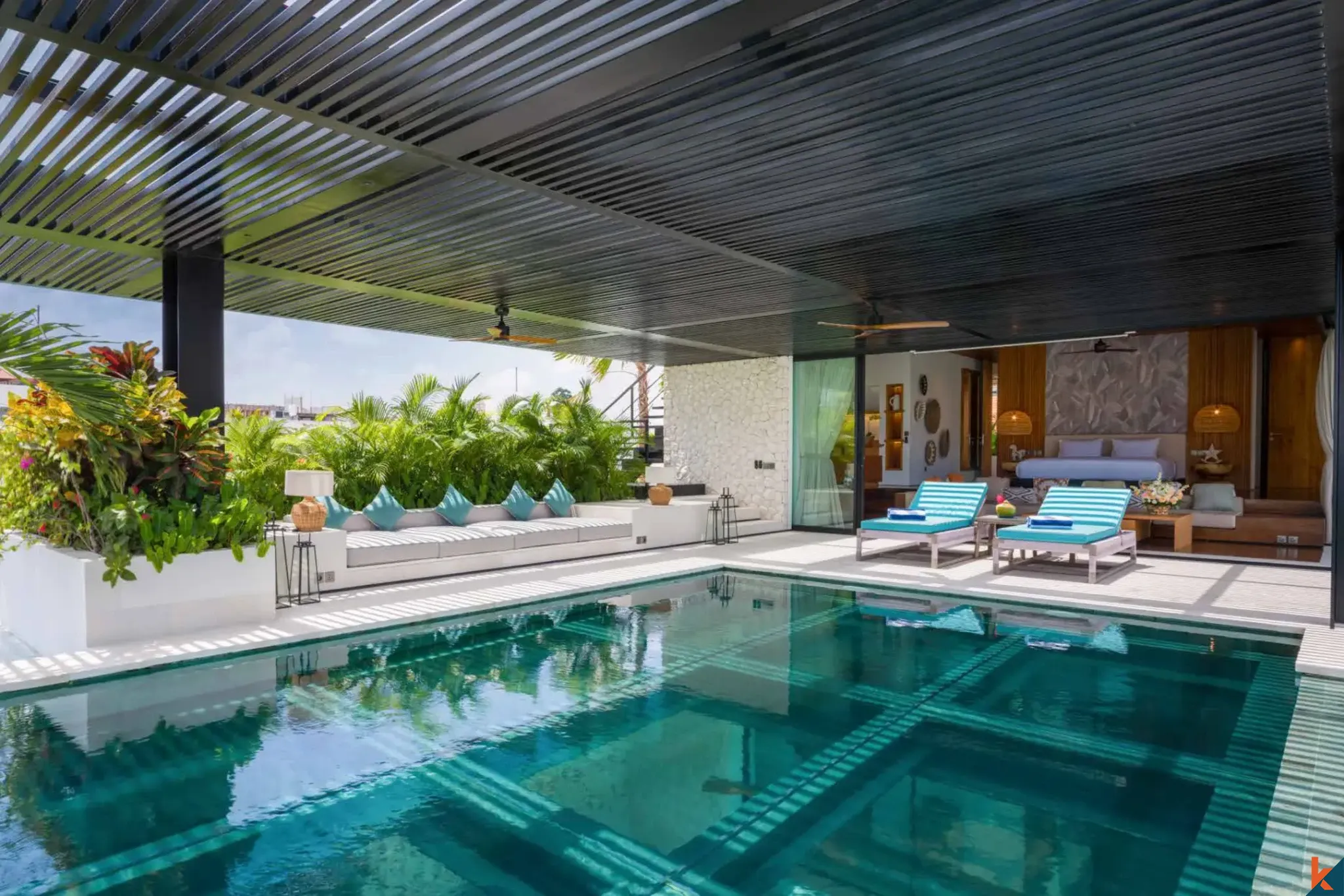 Luxury Five Bedroom Villa with Rice Field Views for Sale in Canggu - Tumbak Bayuh