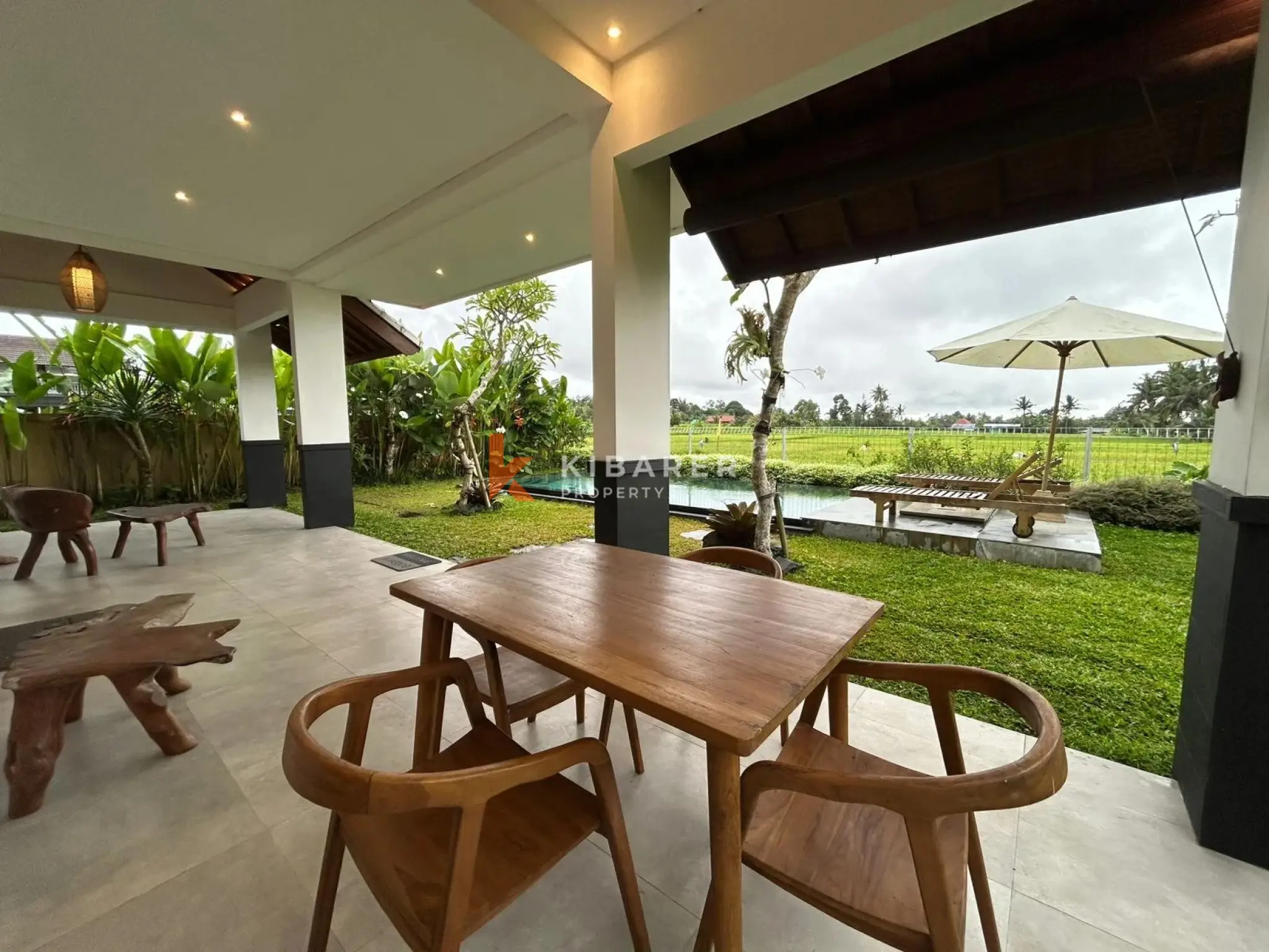 Bali Breeze Two Bedroom Villa in Ubud with Paddy Field View