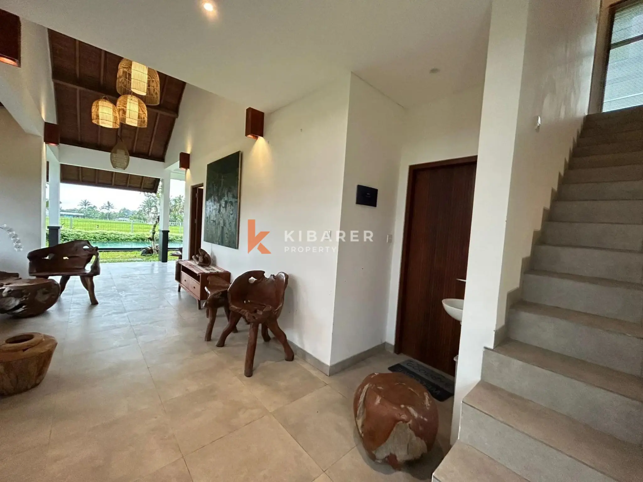 Bali Breeze Two Bedroom Villa in Ubud with Paddy Field View