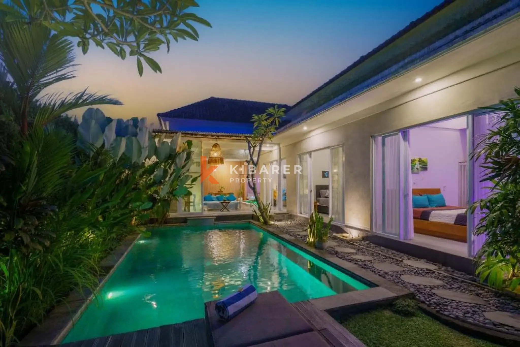 Comfortable Three Bedroom Villa Near Keramas Beach
