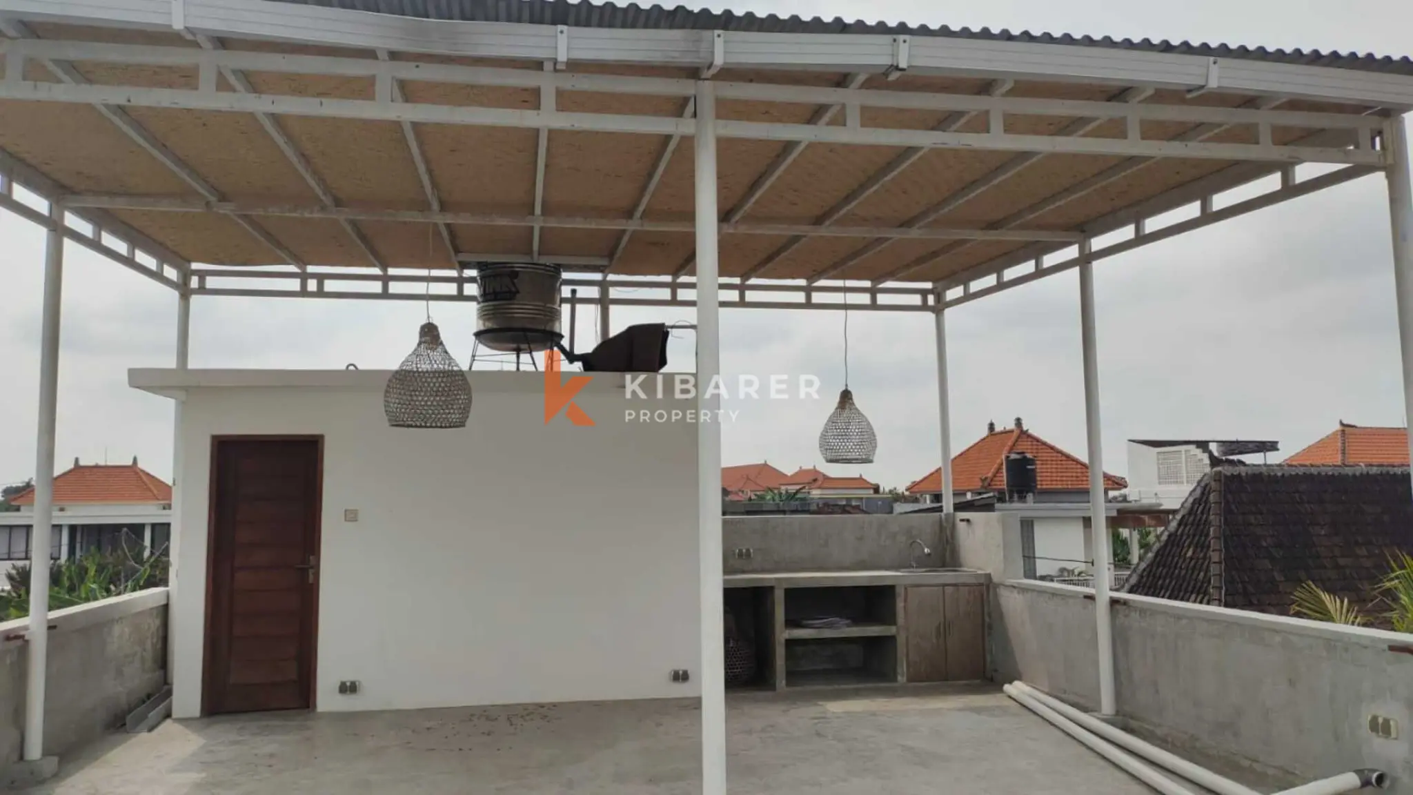 Cozy Two Bedroom Open Living Villa with Rooftop in Pererenan