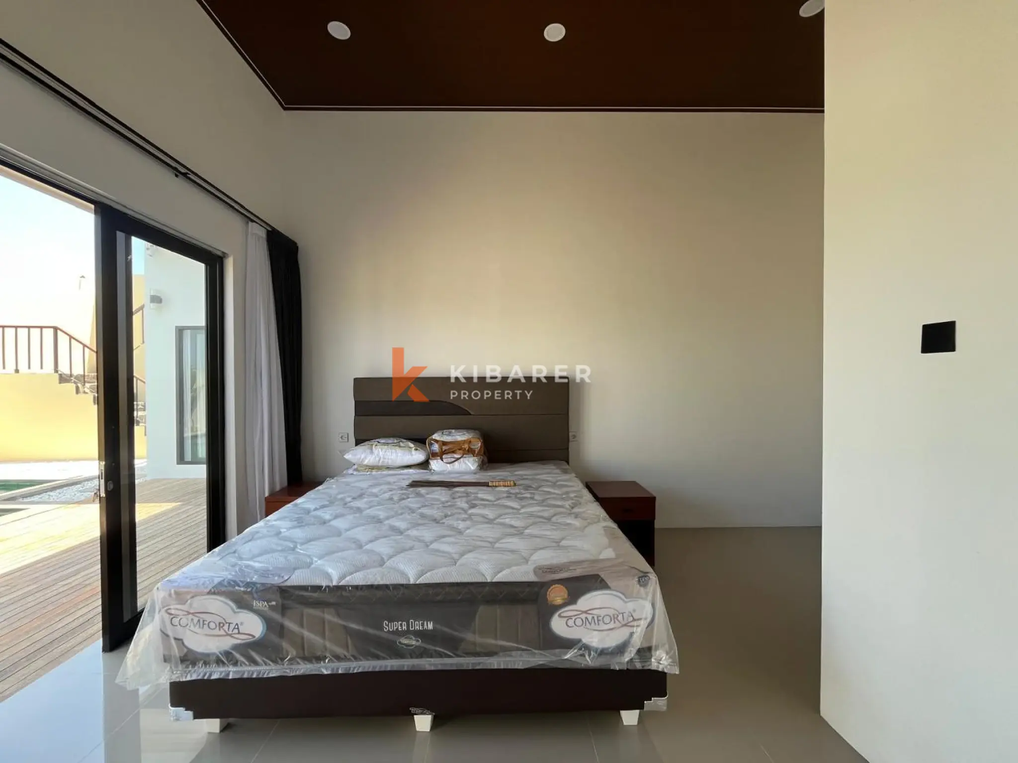 Peaceful Two Bedroom Villa with Rooftop Field Views in Dawas Padonan