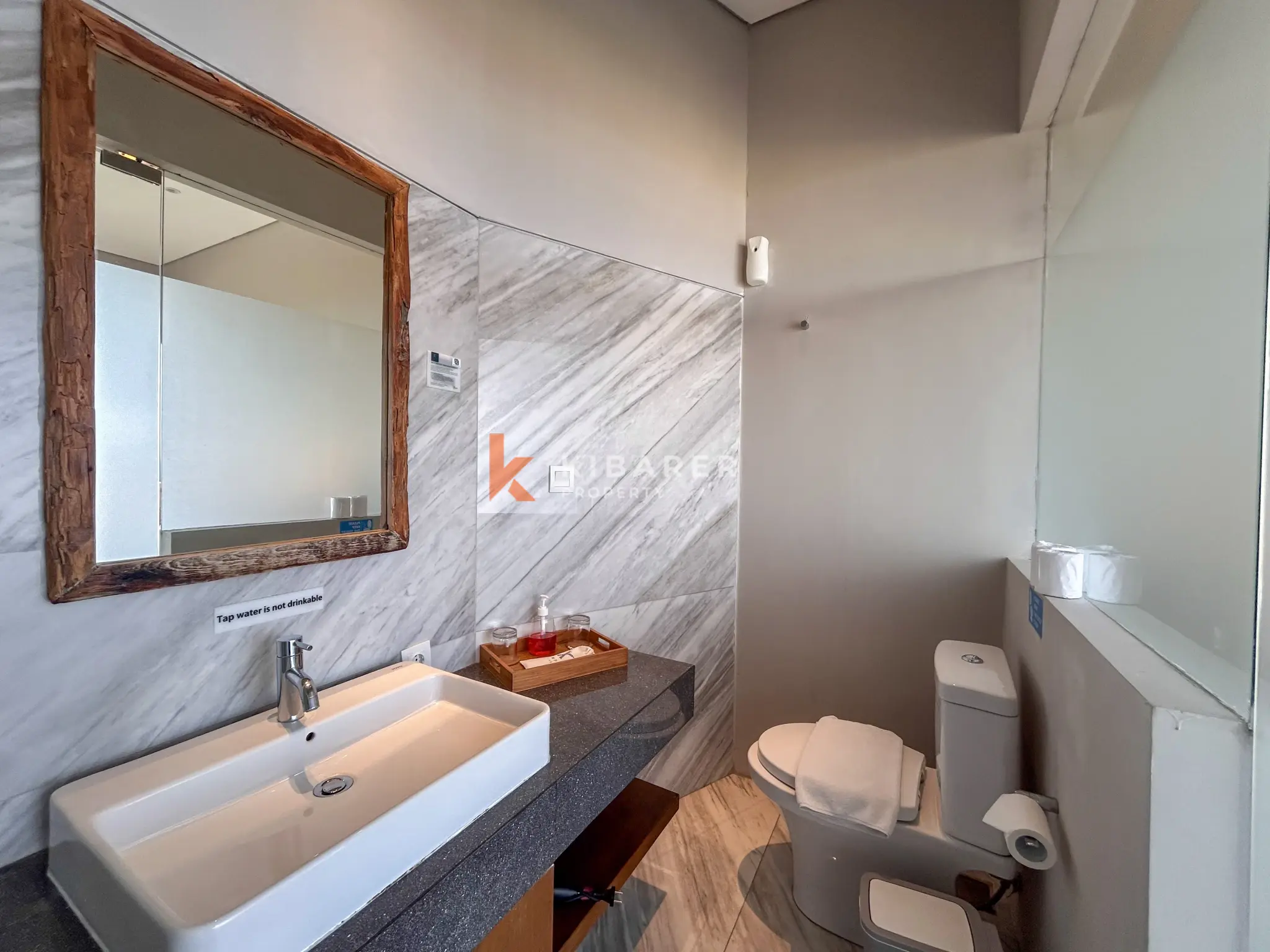 Modern Three-Bedroom Villa with Pool and Scenic Balcony Views in Nusa Dua