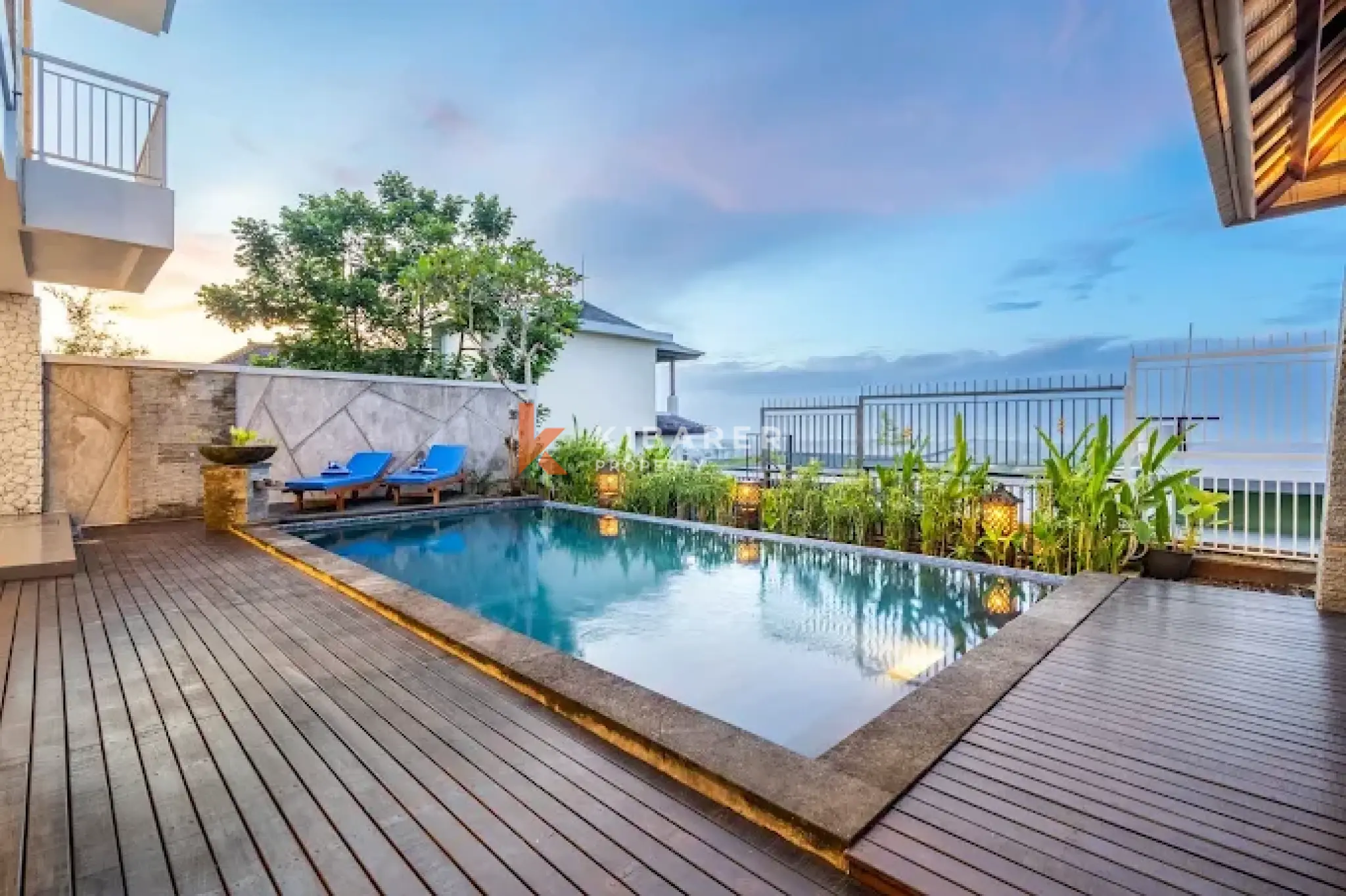 Serene Ocean View Villa with Four Spacious Bedrooms in Ungasan