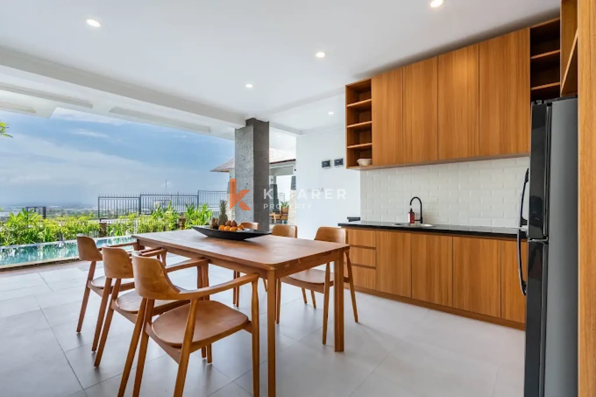 Serene Ocean View Villa with Four Spacious Bedrooms in Ungasan