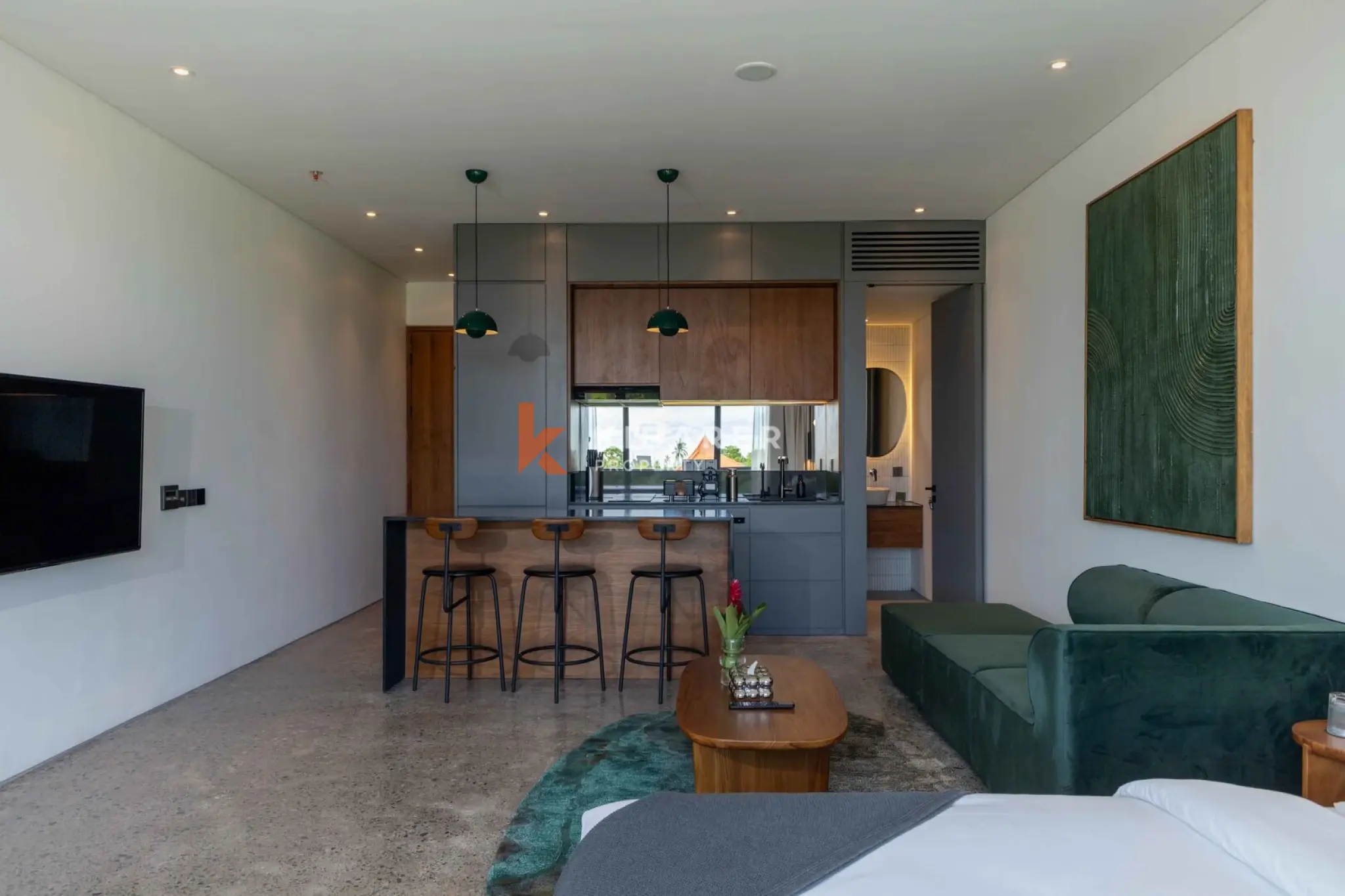 Eco-Friendly One Bedroom Suite with Modern Comfort Near Nuanu, Nyanyi