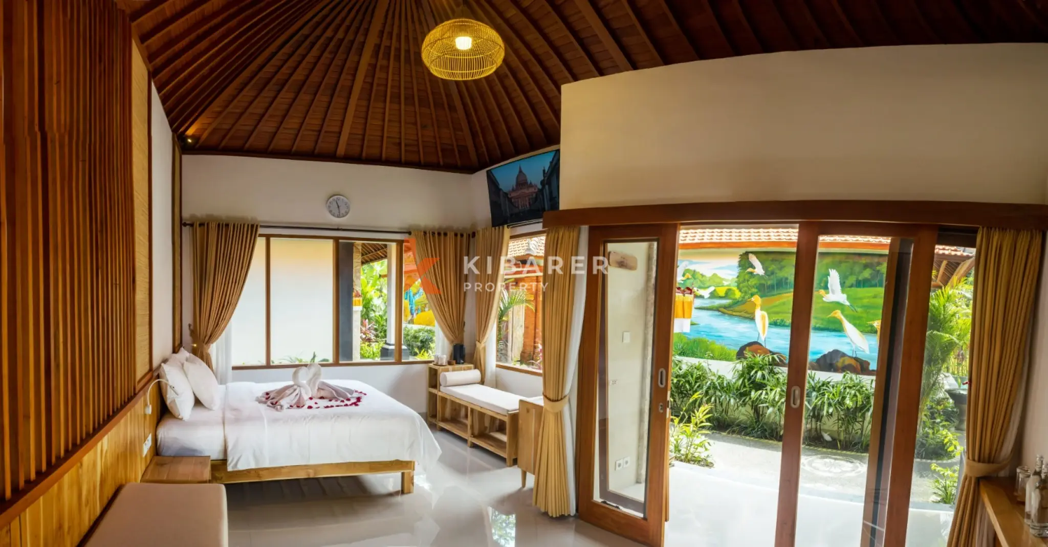 Elegant Four-Bedroom Balinese Villa with Tropical Pool in Ubud