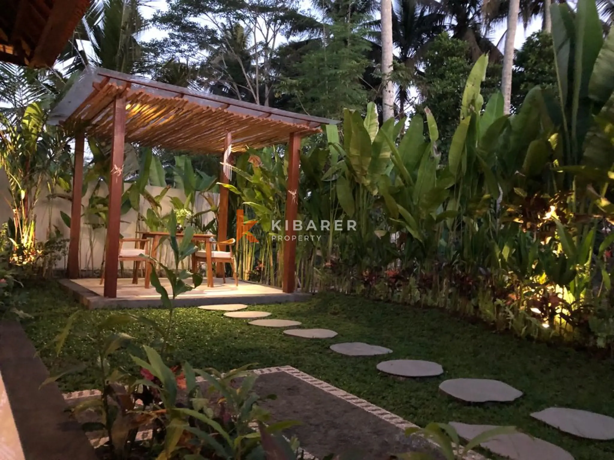 Elegant Four-Bedroom Balinese Villa with Tropical Pool in Ubud