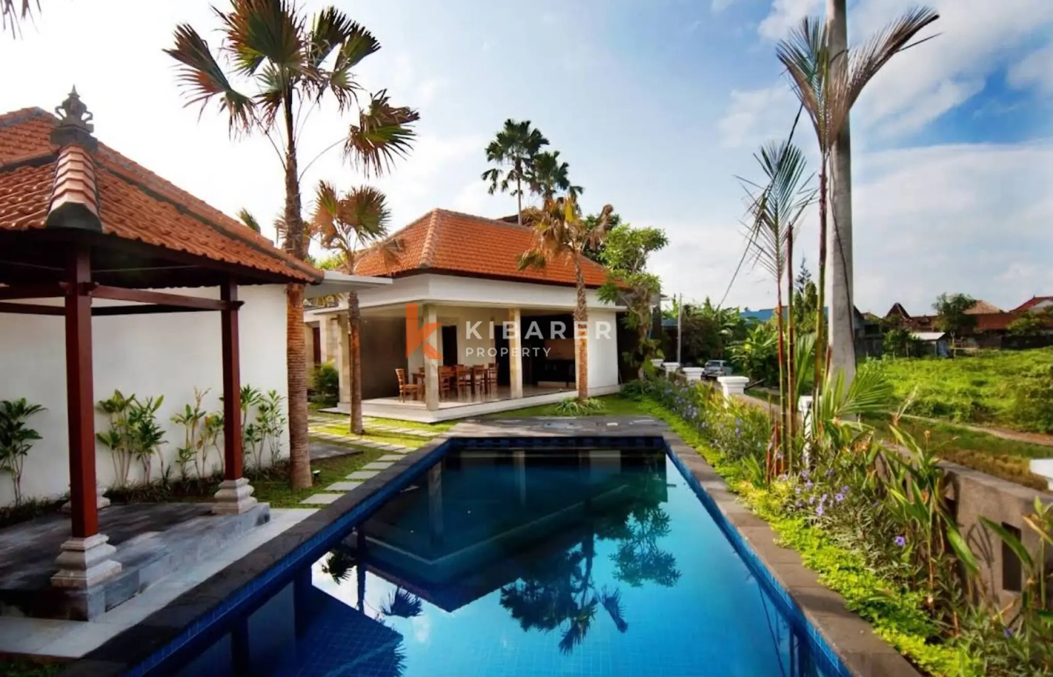 Charming Tropical Three Bedroom Villa with Open Style in Berawa