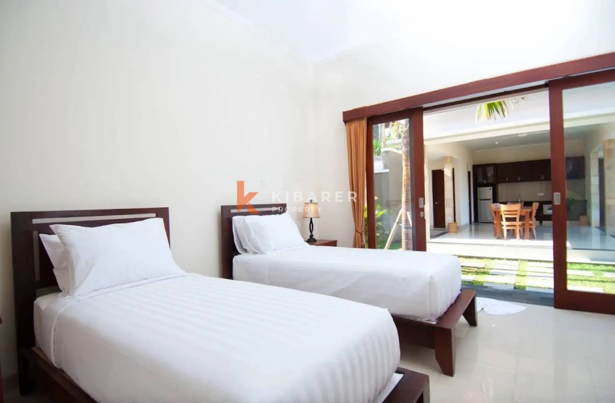 Charming Tropical Three Bedroom Villa with Open Style in Berawa