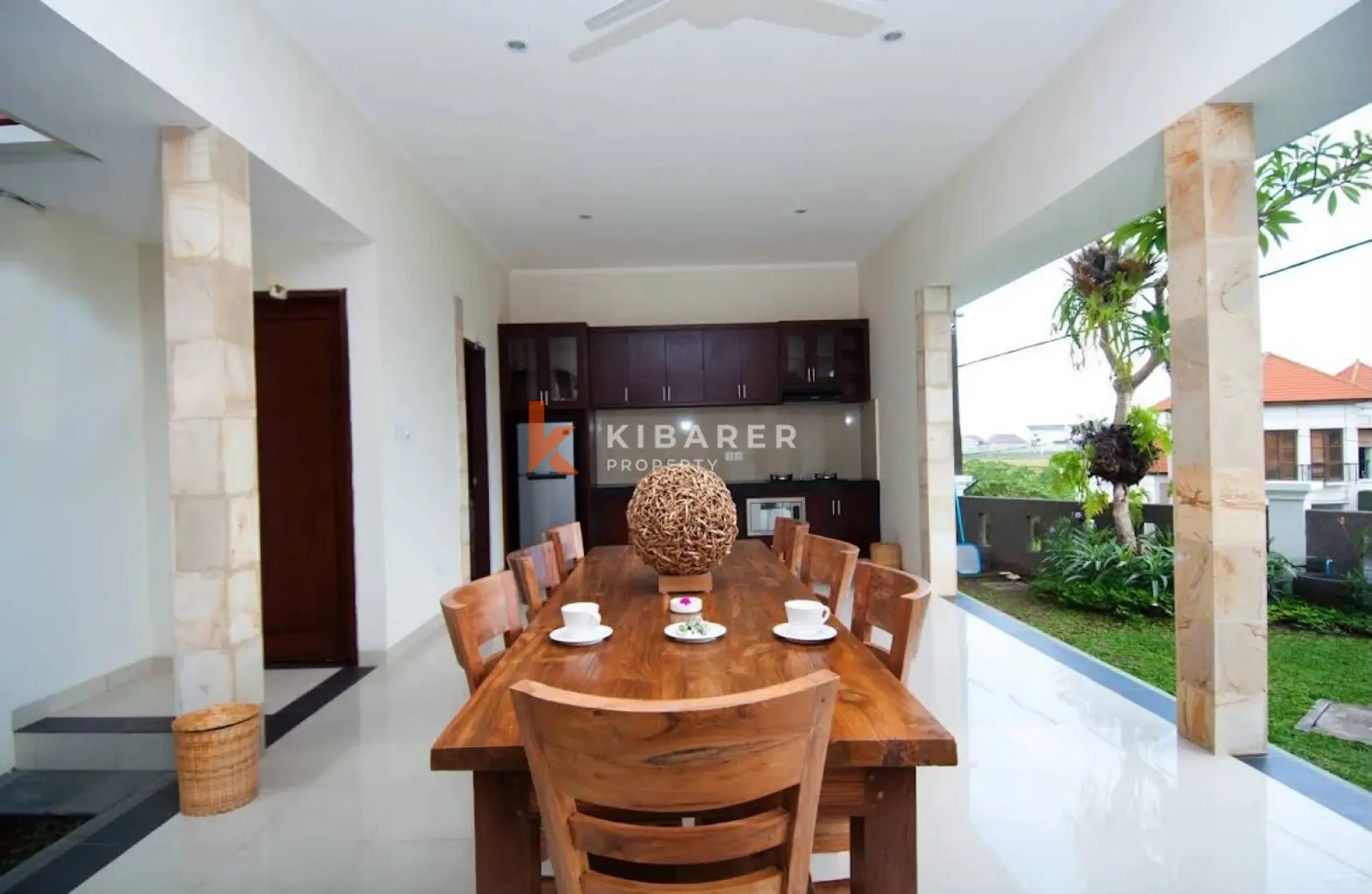 Charming Tropical Three Bedroom Villa with Open Style in Berawa
