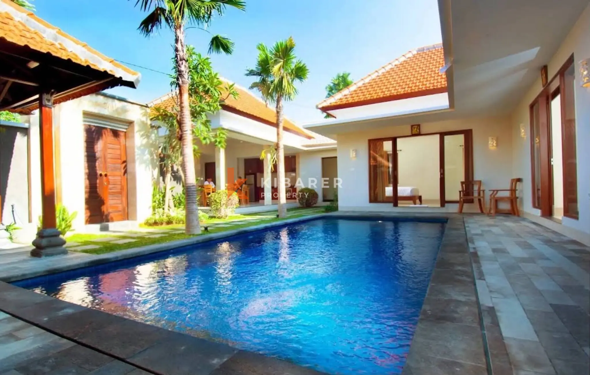 Charming Tropical Three Bedroom Villa with Open Style in Berawa