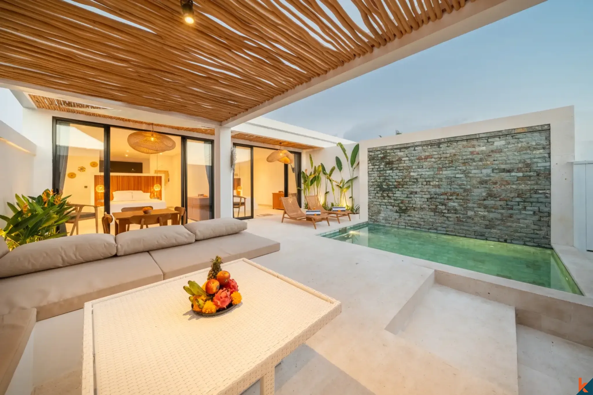 Long Leasehold 2-Bedroom Villa Walking Distance to the Beach in Nusa Lembongan
