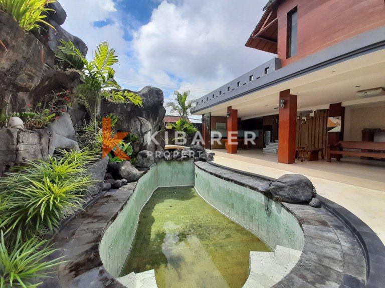 Unique Three Bedroom Villa with natural rock and forest design in Umalas