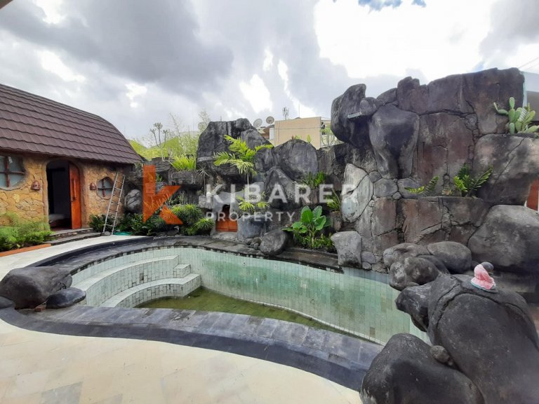Unique Three Bedroom Villa with natural rock and forest design in Umalas