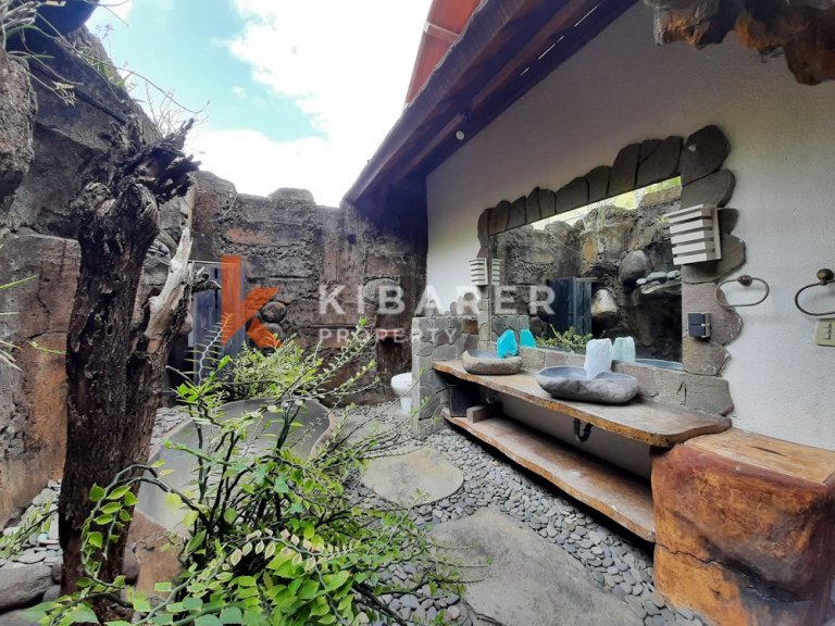 Unique Three Bedroom Villa with natural rock and forest design in Umalas
