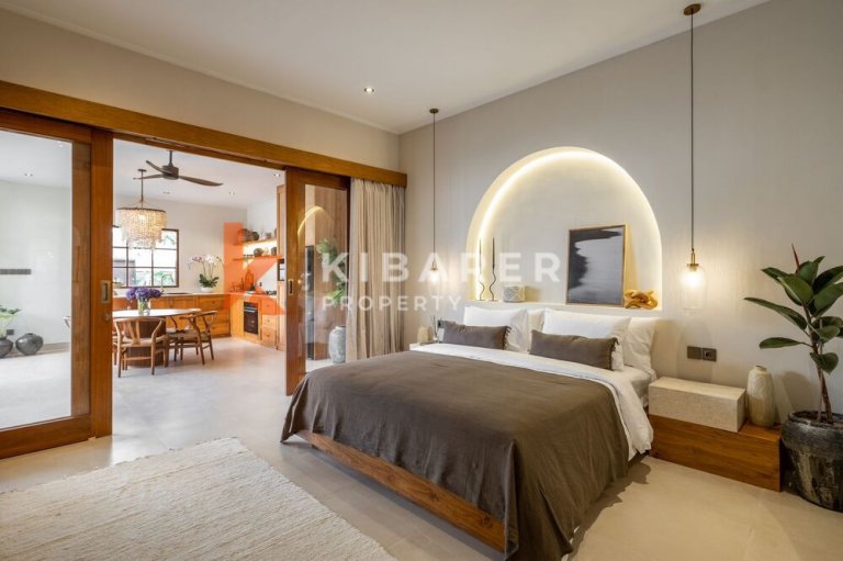 Stylish Two Bedroom Modern Open Living Room Villa Set in Tumbak Bayuh