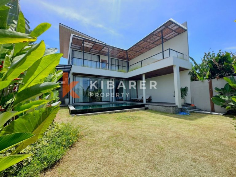 Brand New Charming Three Bedroom Enclosed Living Villa in Pererenan