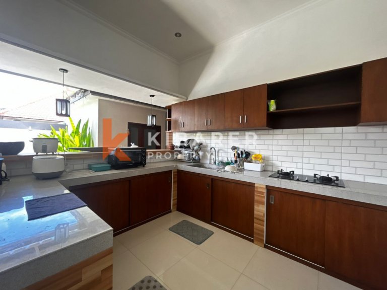Wonderful Three Bedroom Open Living Room Villa Situated in Kerobokan